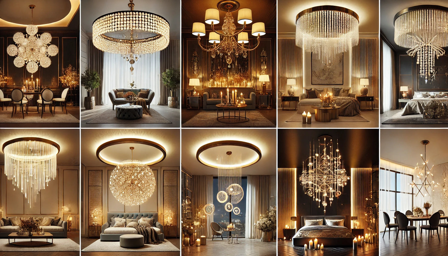 5 Stunning Chandeliers to Complete Your New Year’s Eve Party