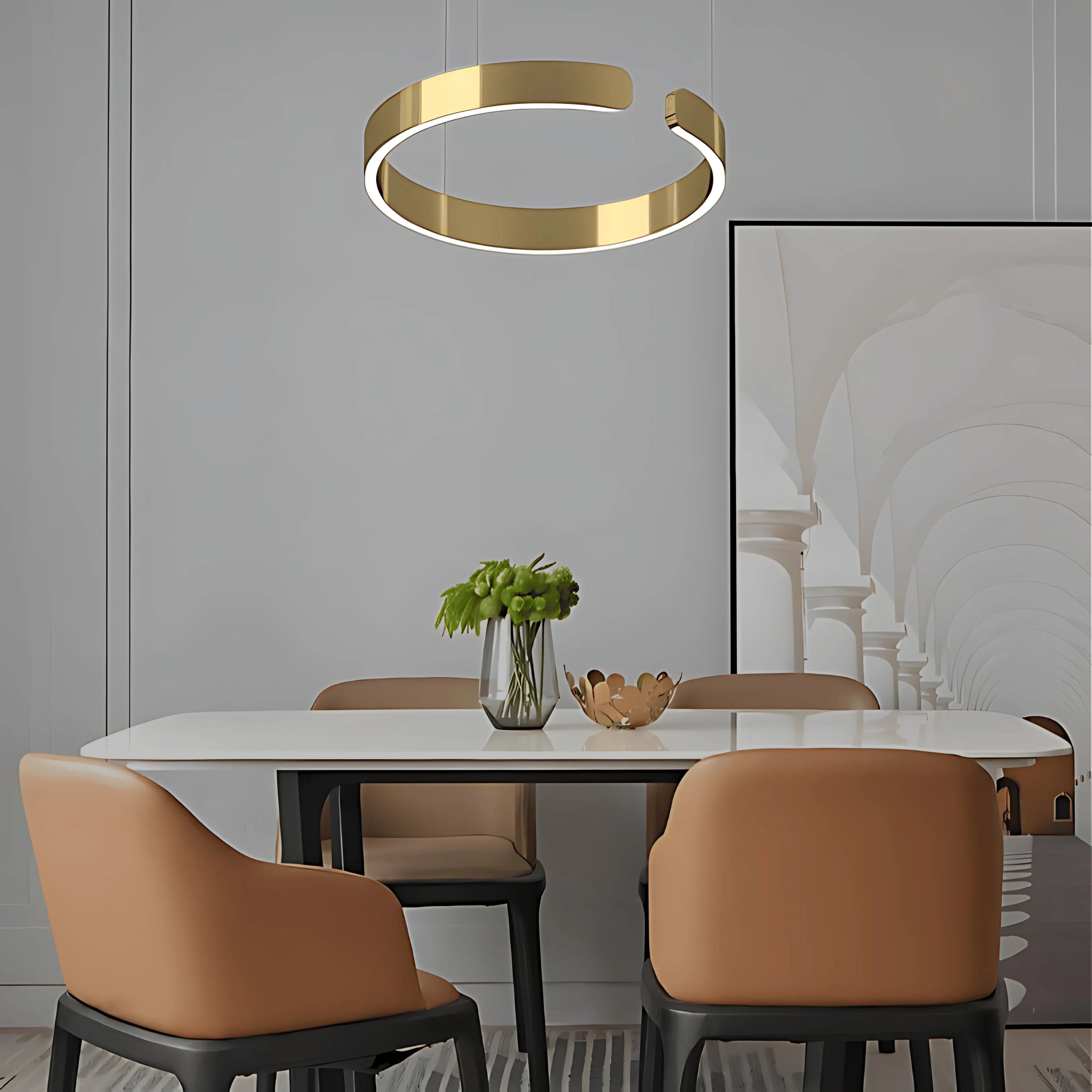 ENDURA HALO CHANDELIER