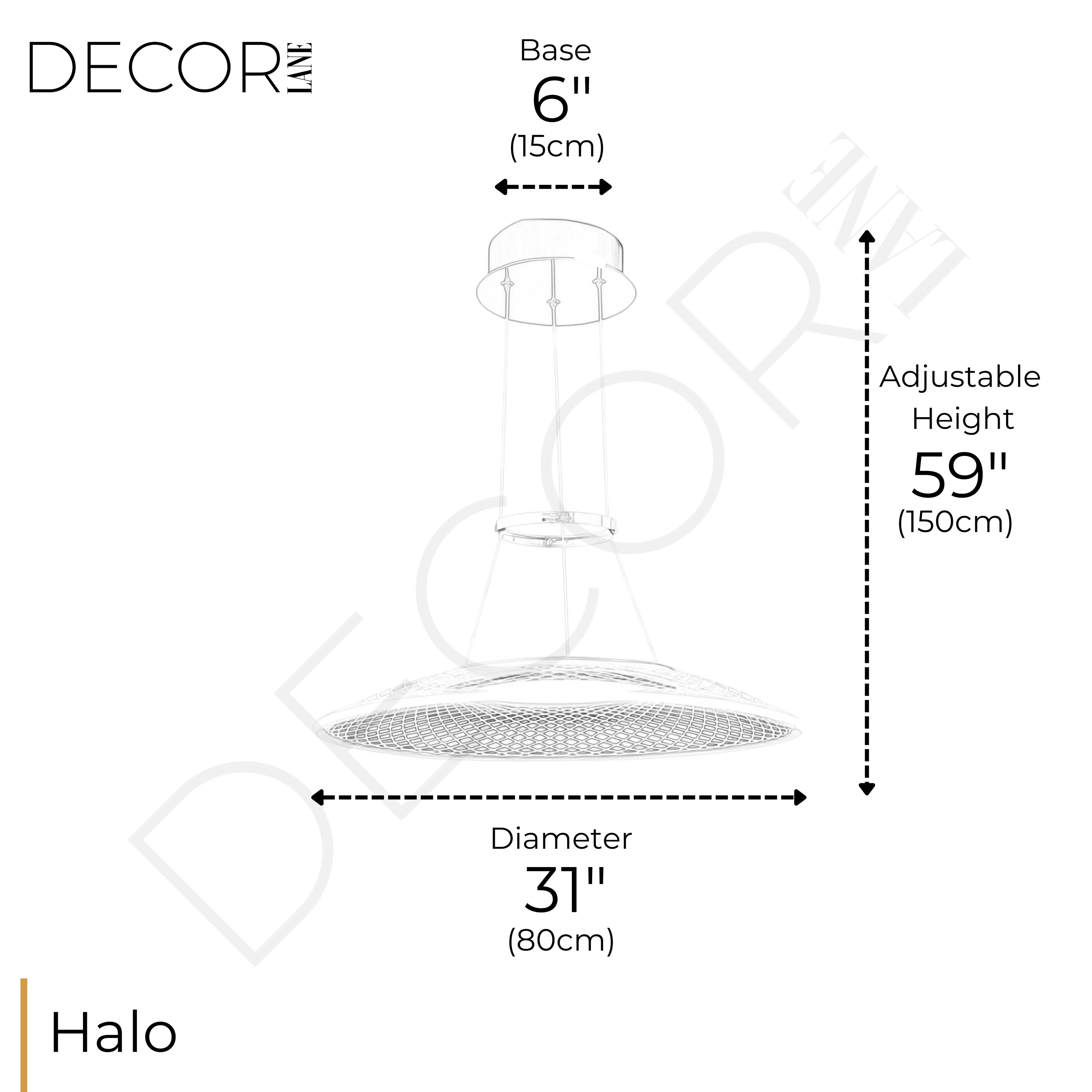 CERCLES CÉLESTES HALO CHANDELIER