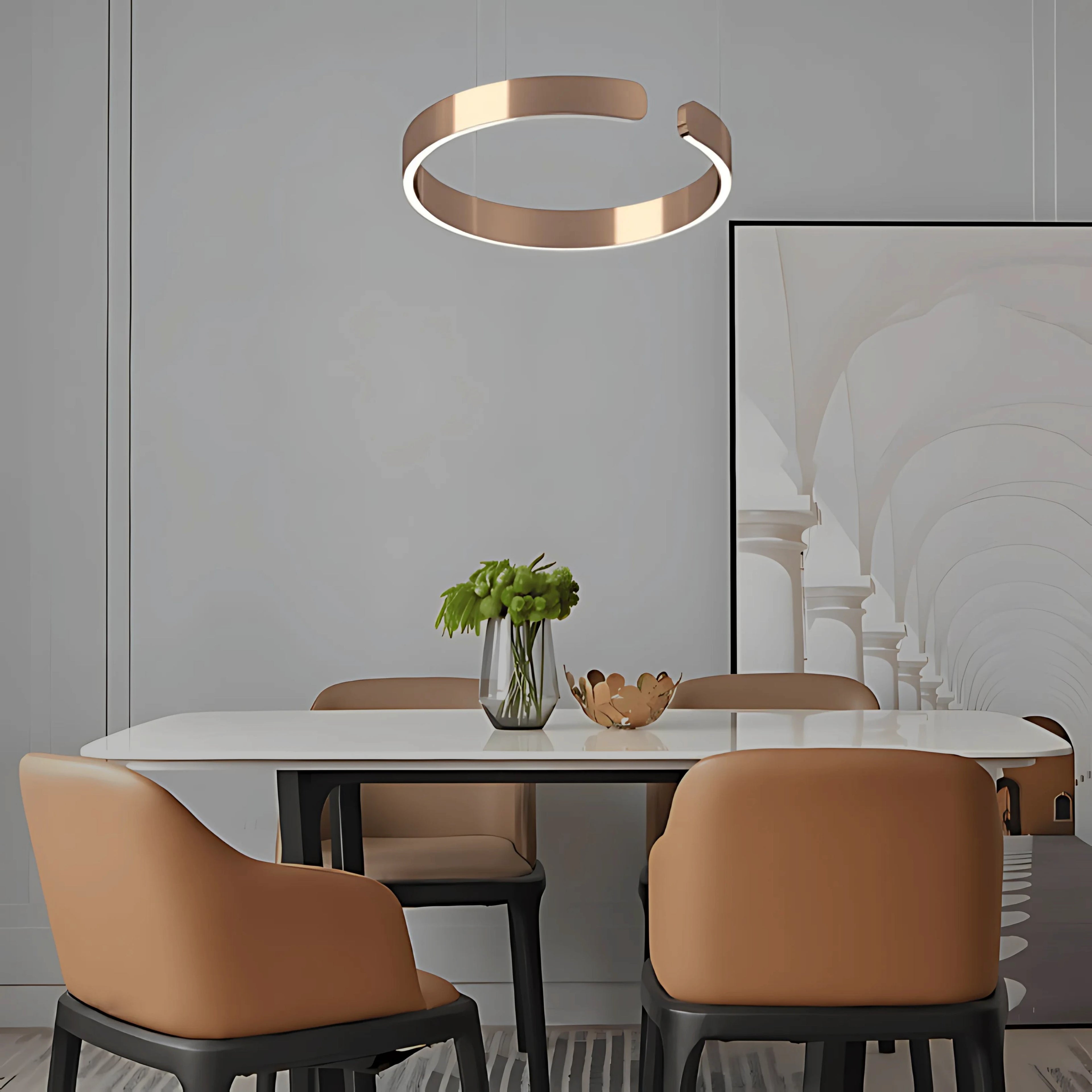 ENDURA HALO CHANDELIER