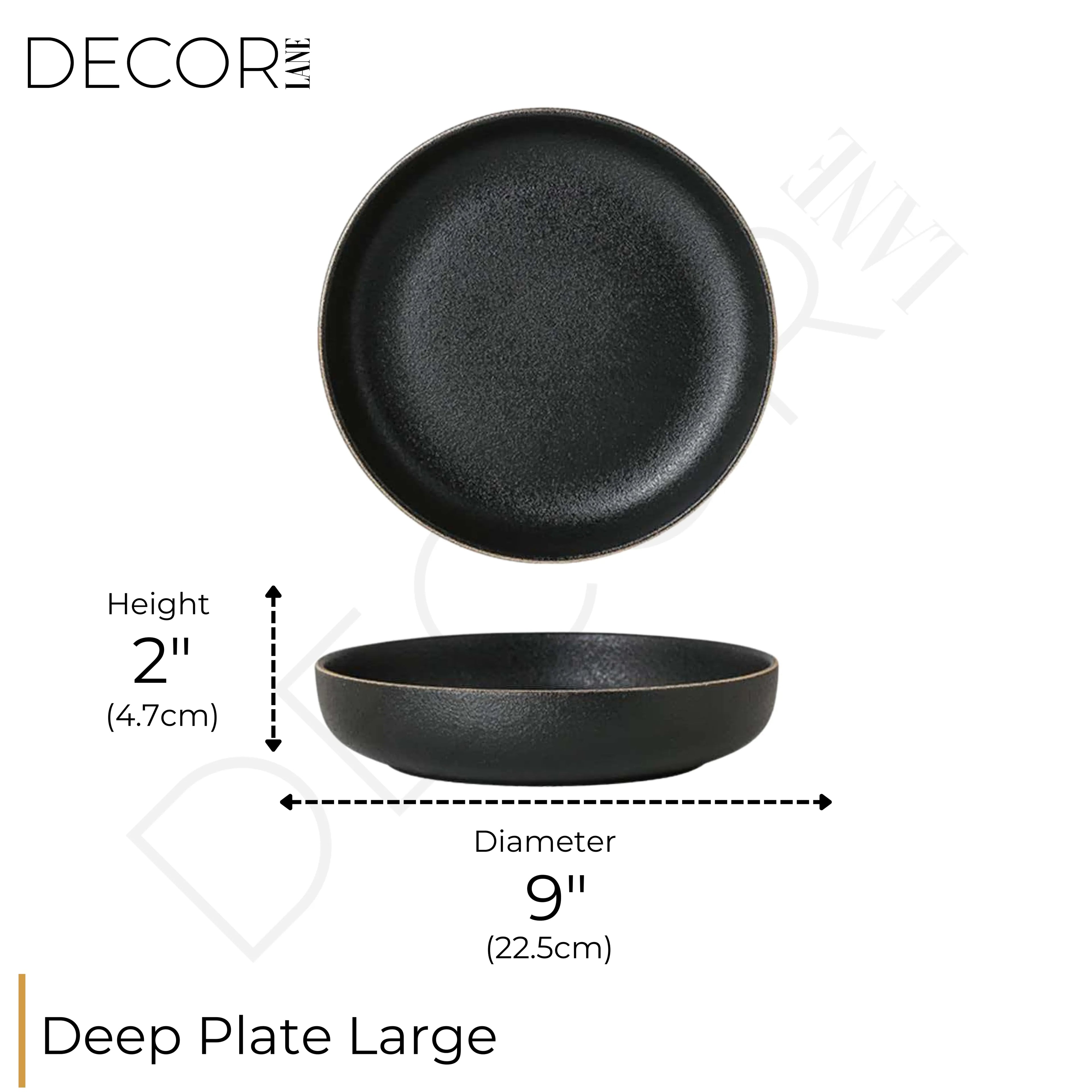 RIGOROUS BLACK DINING COLLECTION