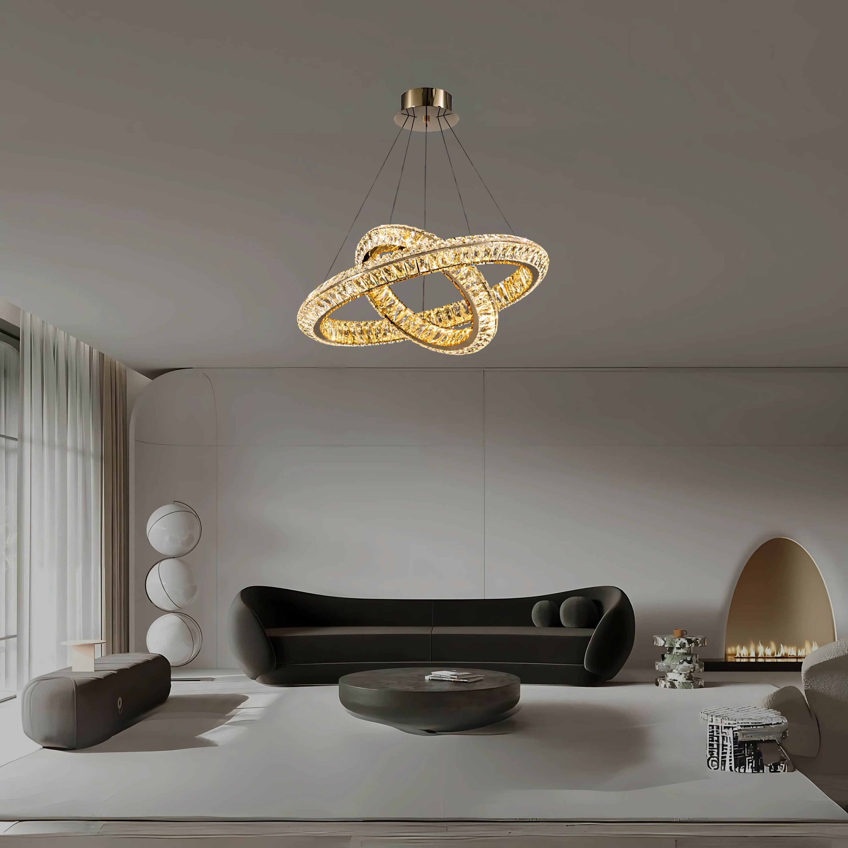 AURELIA TWO TIER CHANDELIER