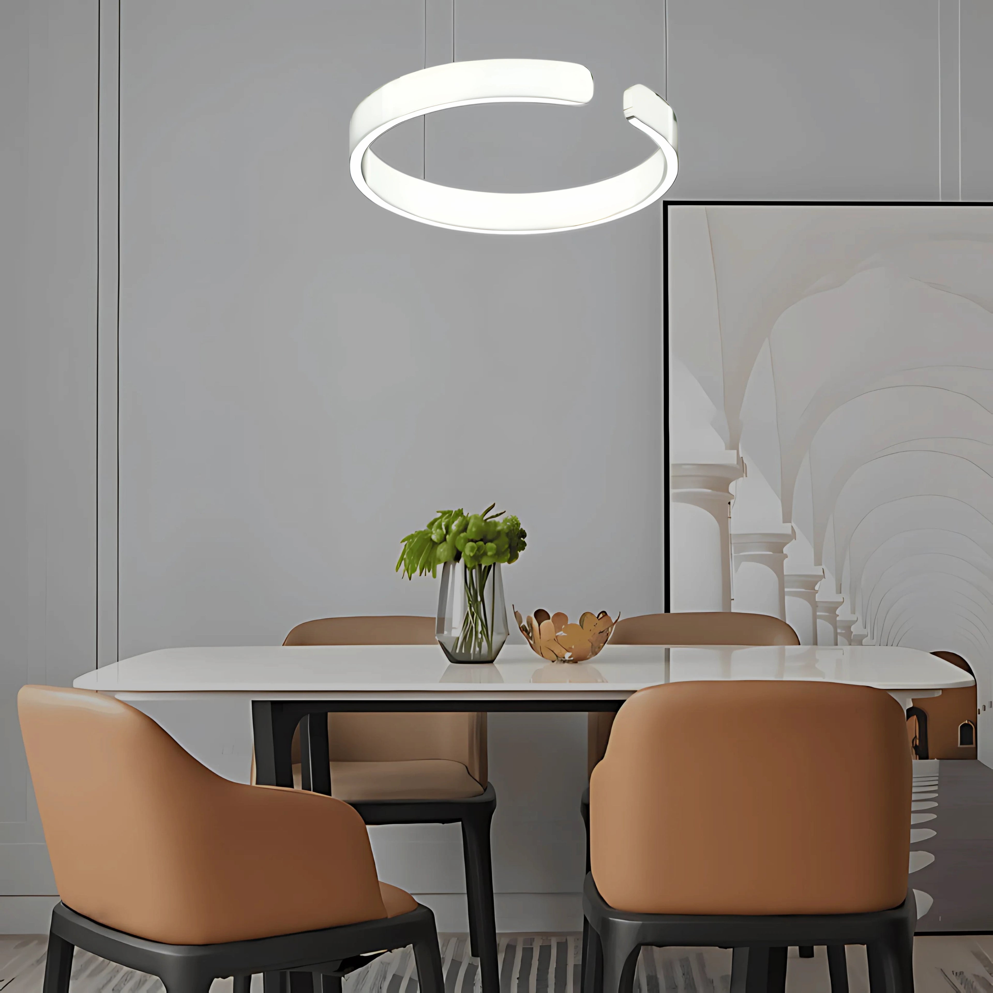 ENDURA HALO CHANDELIER