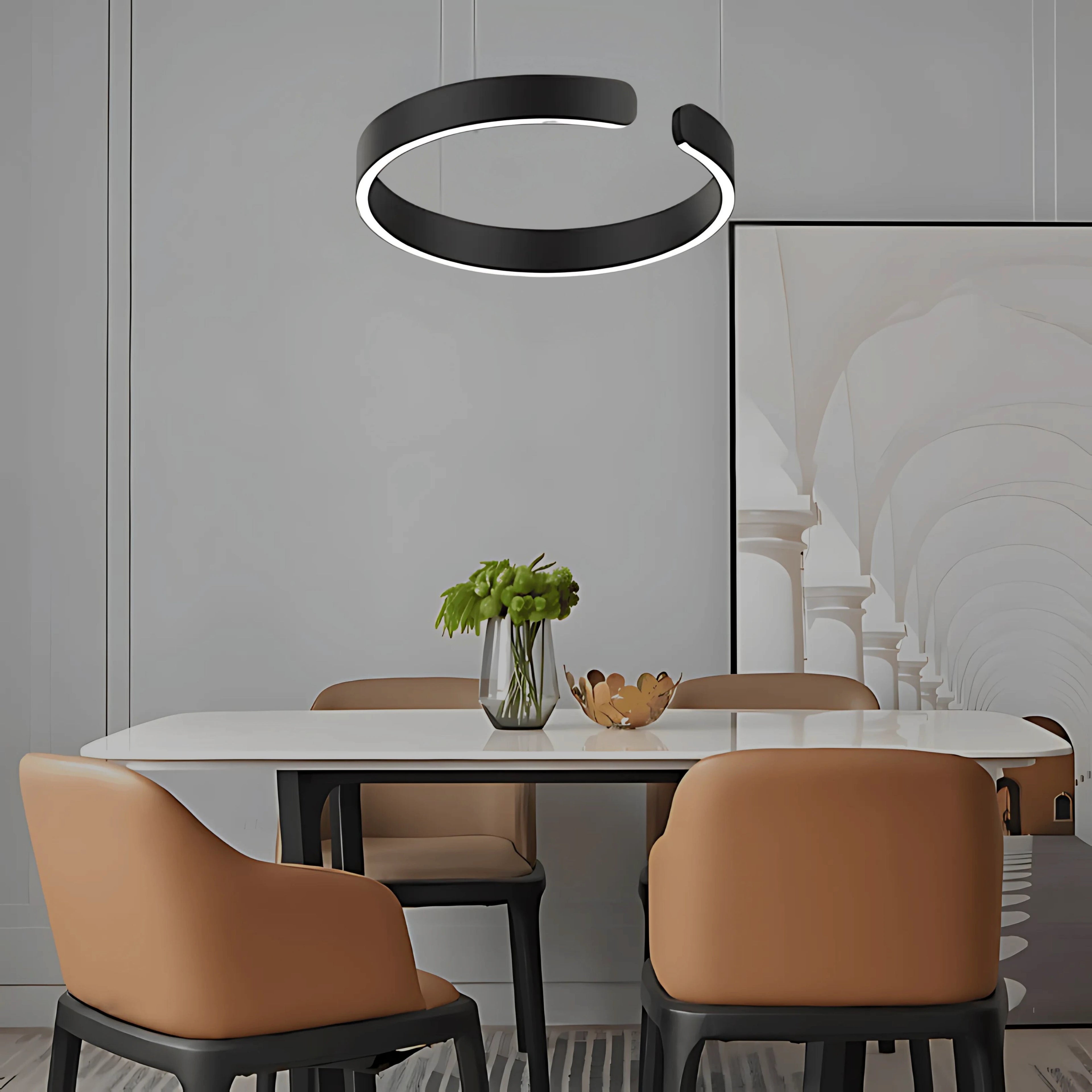 ENDURA HALO CHANDELIER