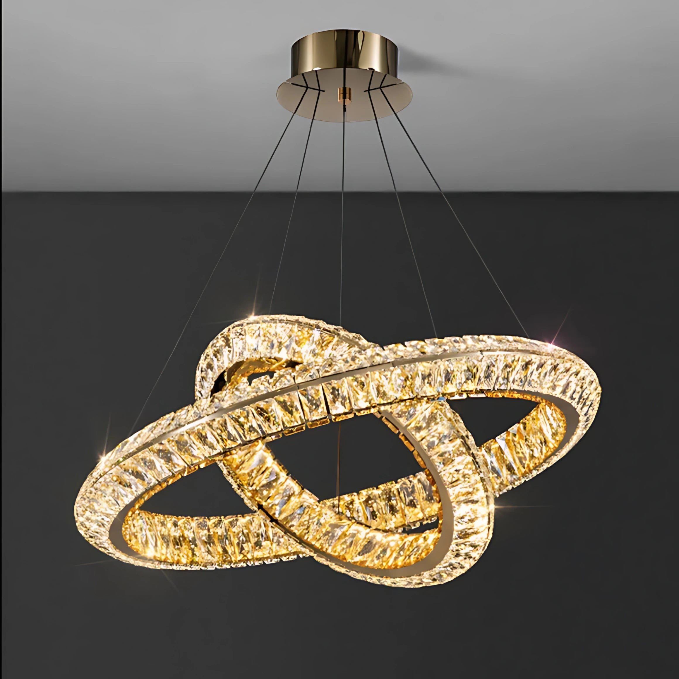 AURELIA TWO TIER CHANDELIER