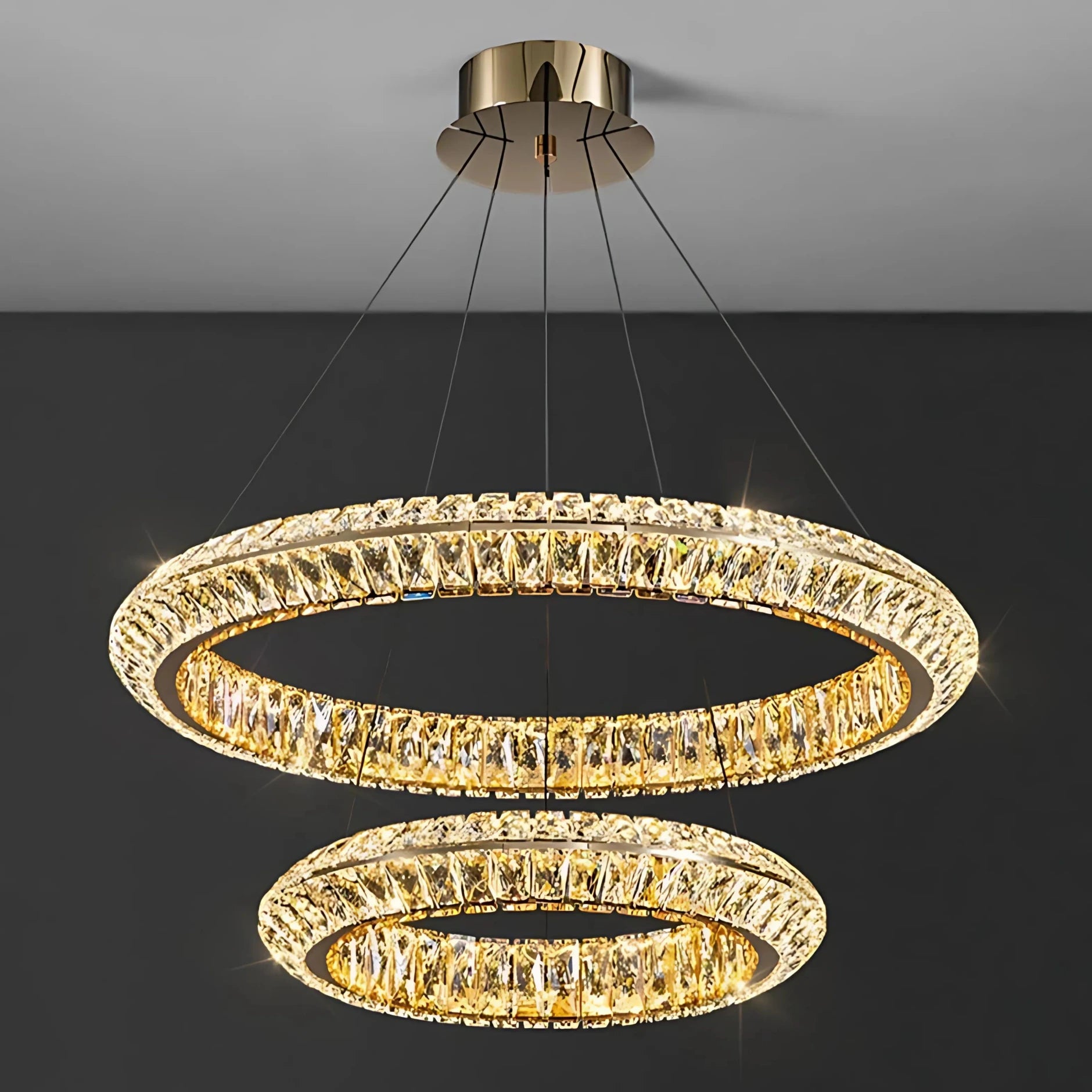 AURELIA TWO TIER CHANDELIER