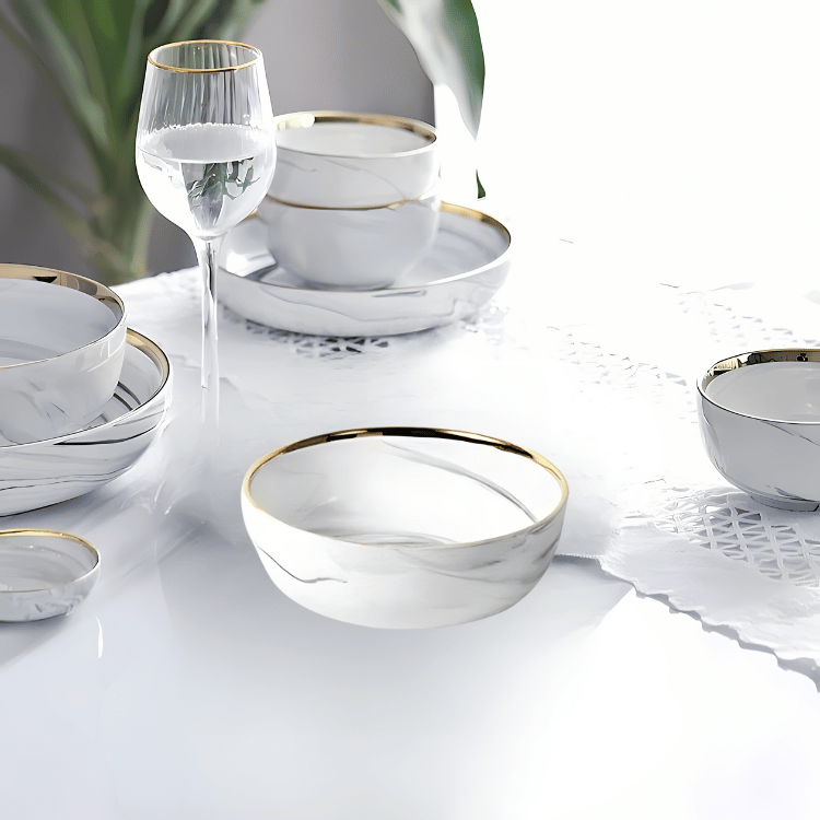 WHITE DIAMOND DINING COLLECTION