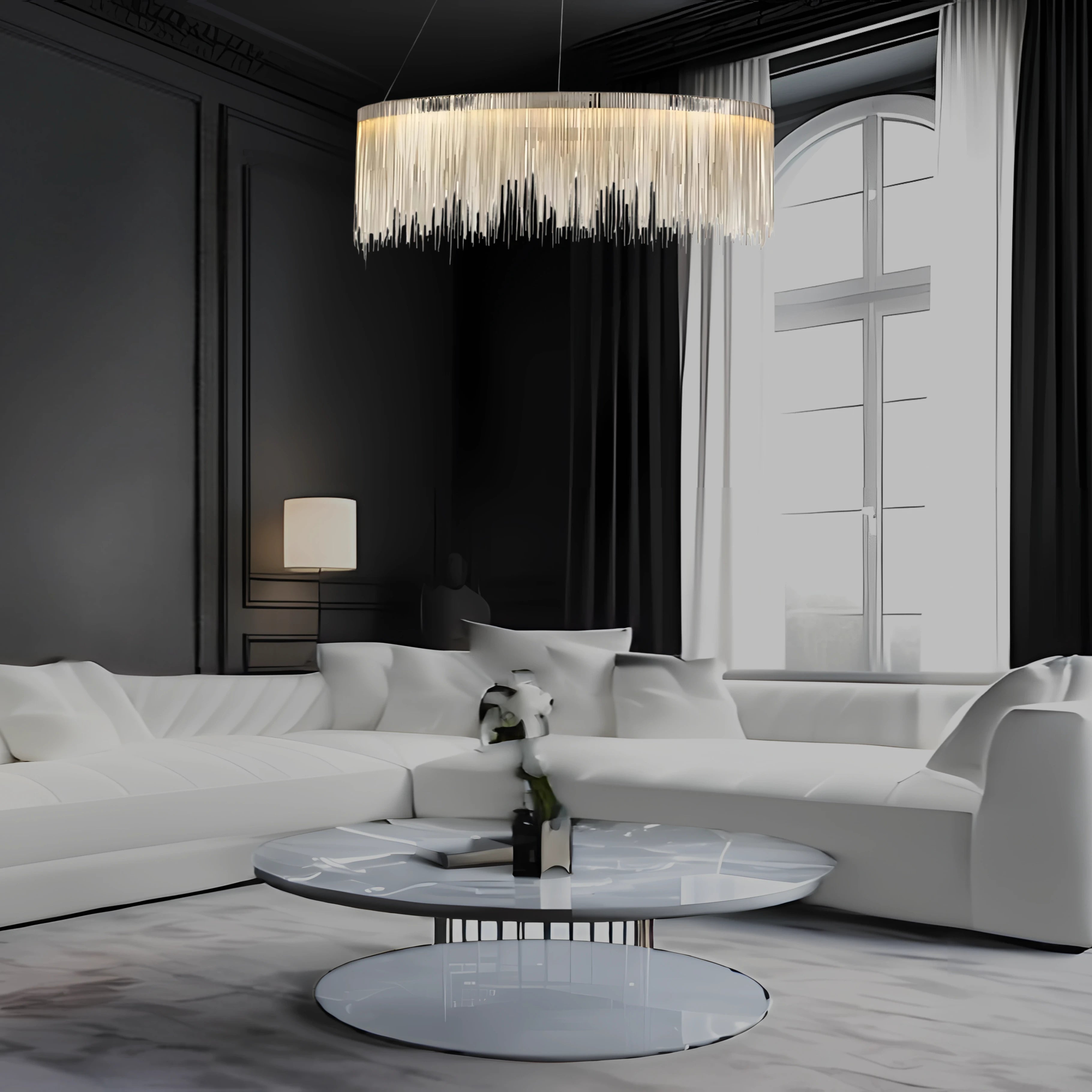 PHOENIX HALO CHANDELIER