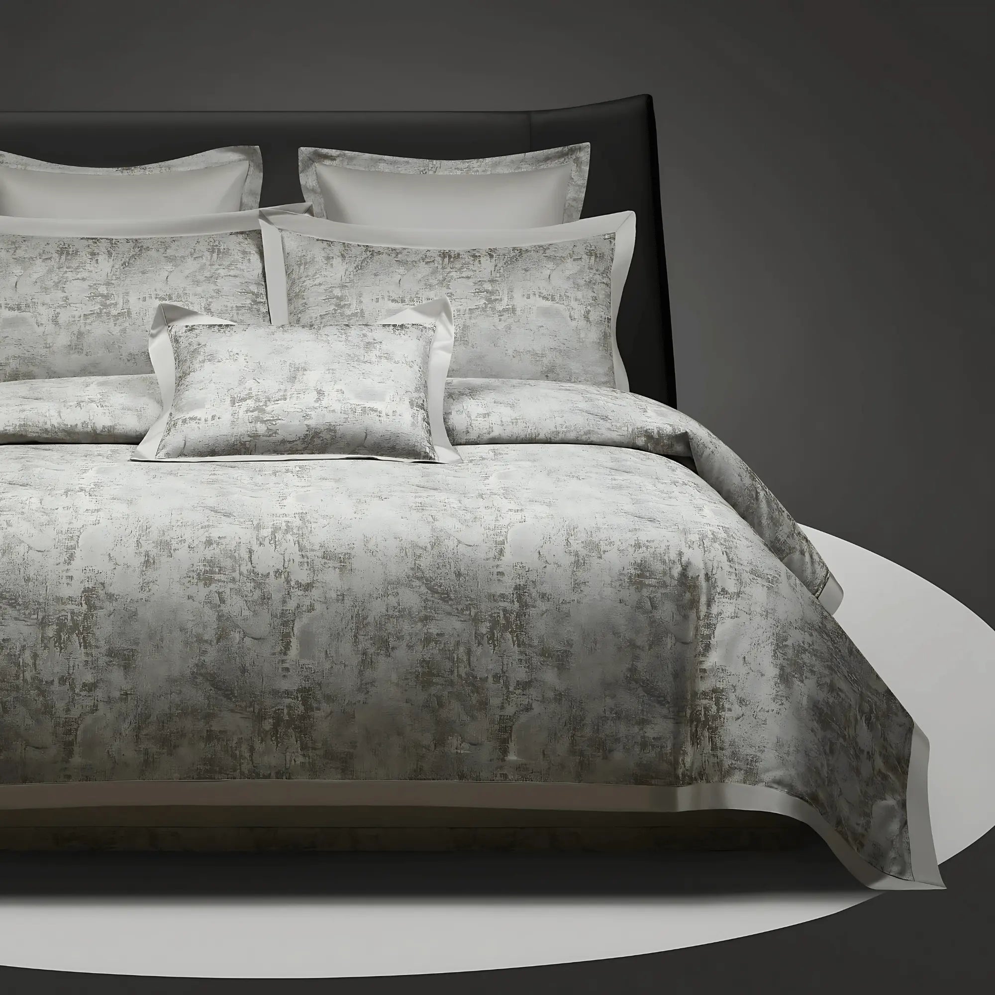 STONE MIRAGE 1000 THREAD COUNT DUVET COVER & SHAMS