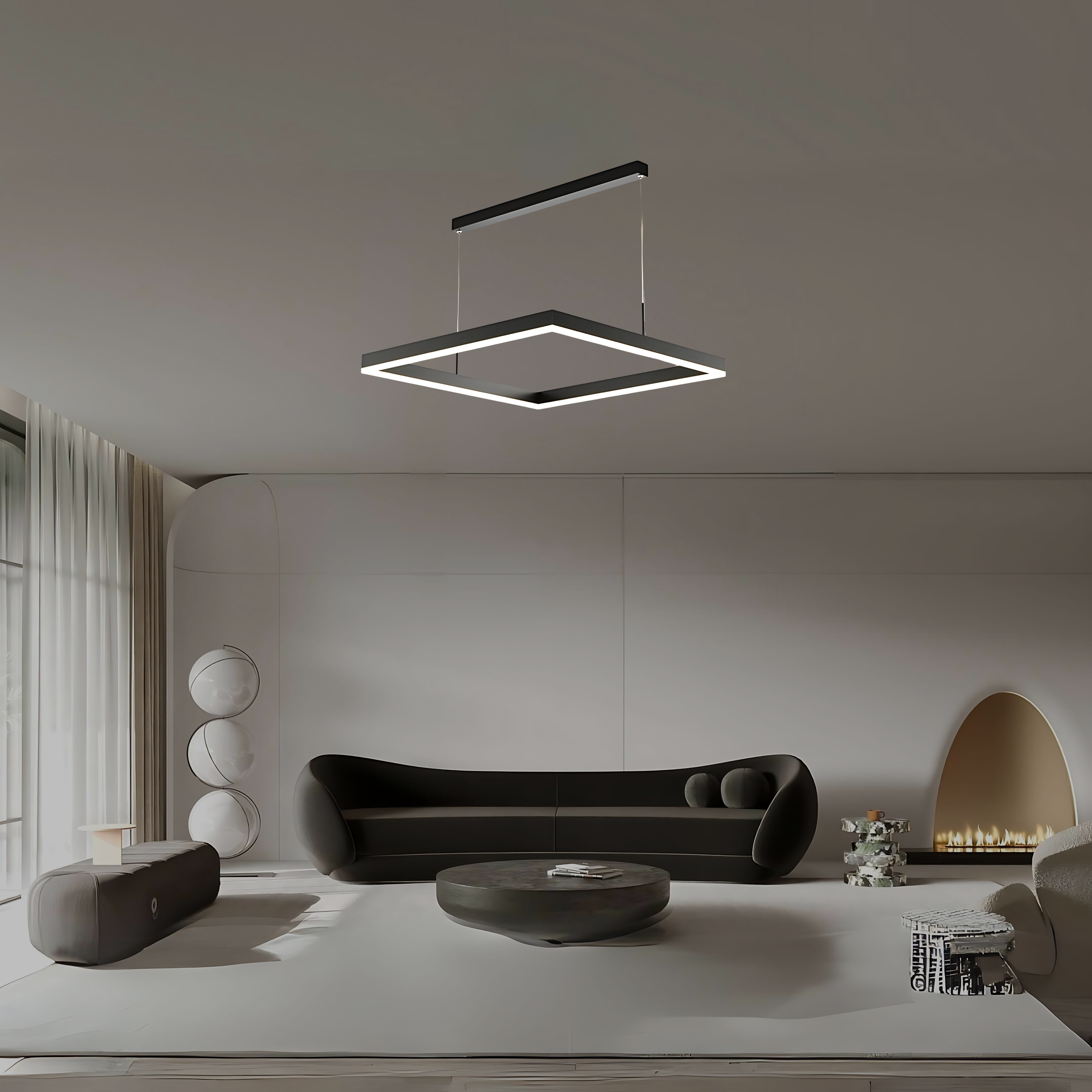 CARRÉ ÉLÉGANT HALO CHANDELIER