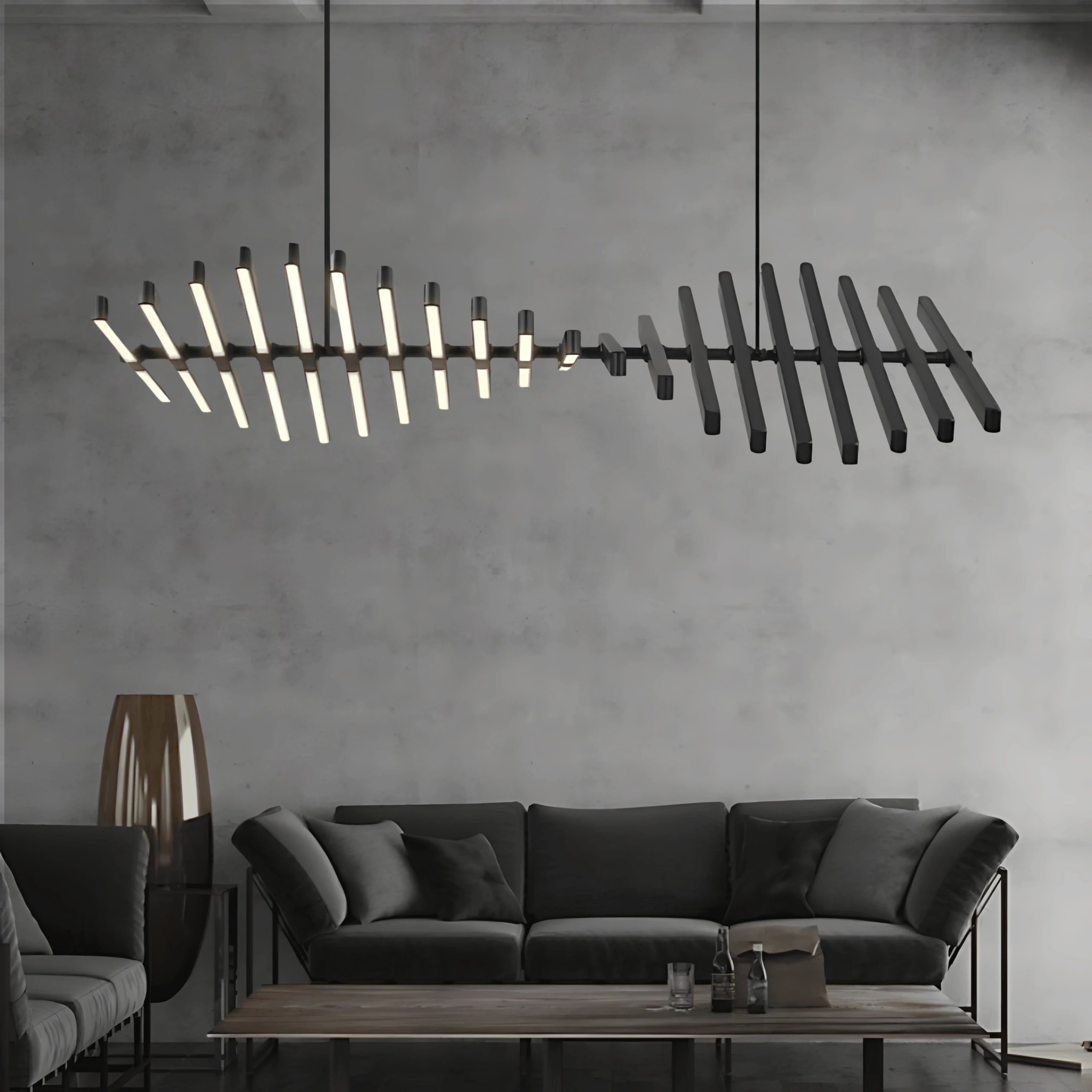 RHYTHM LINEAR CHANDELIER