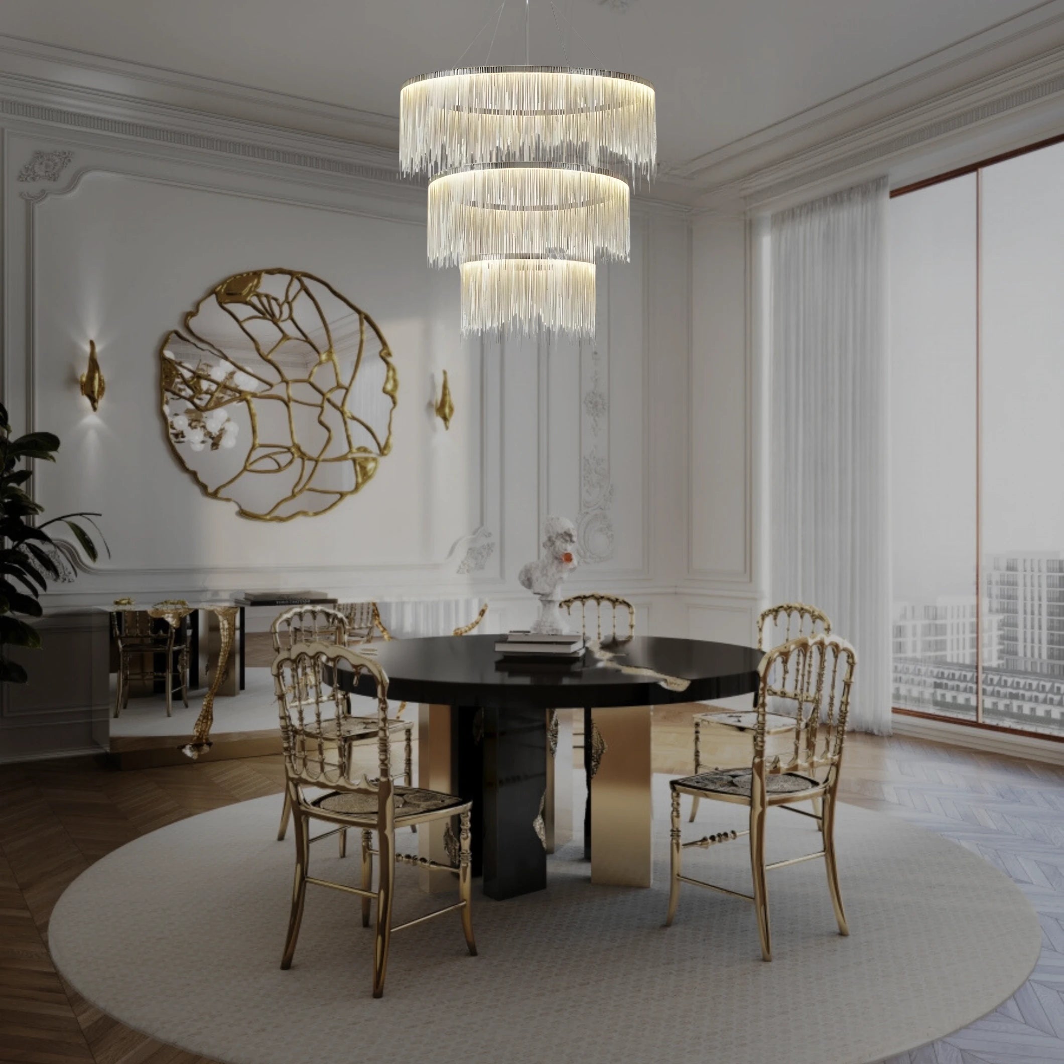 PHOENIX 3 TIER CHANDELIER