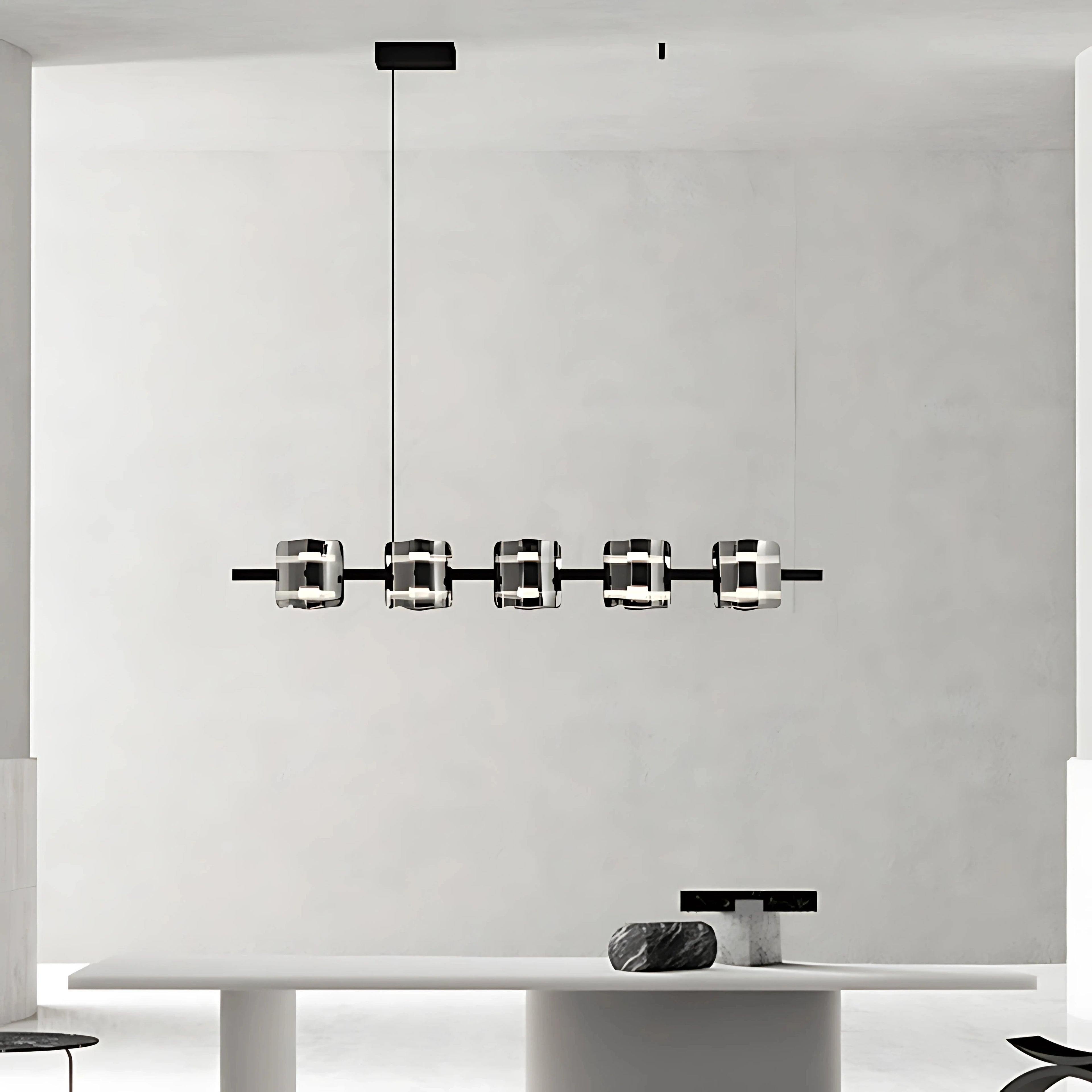 BRUME ÉLÉGANTE LINEAR CHANDELIER