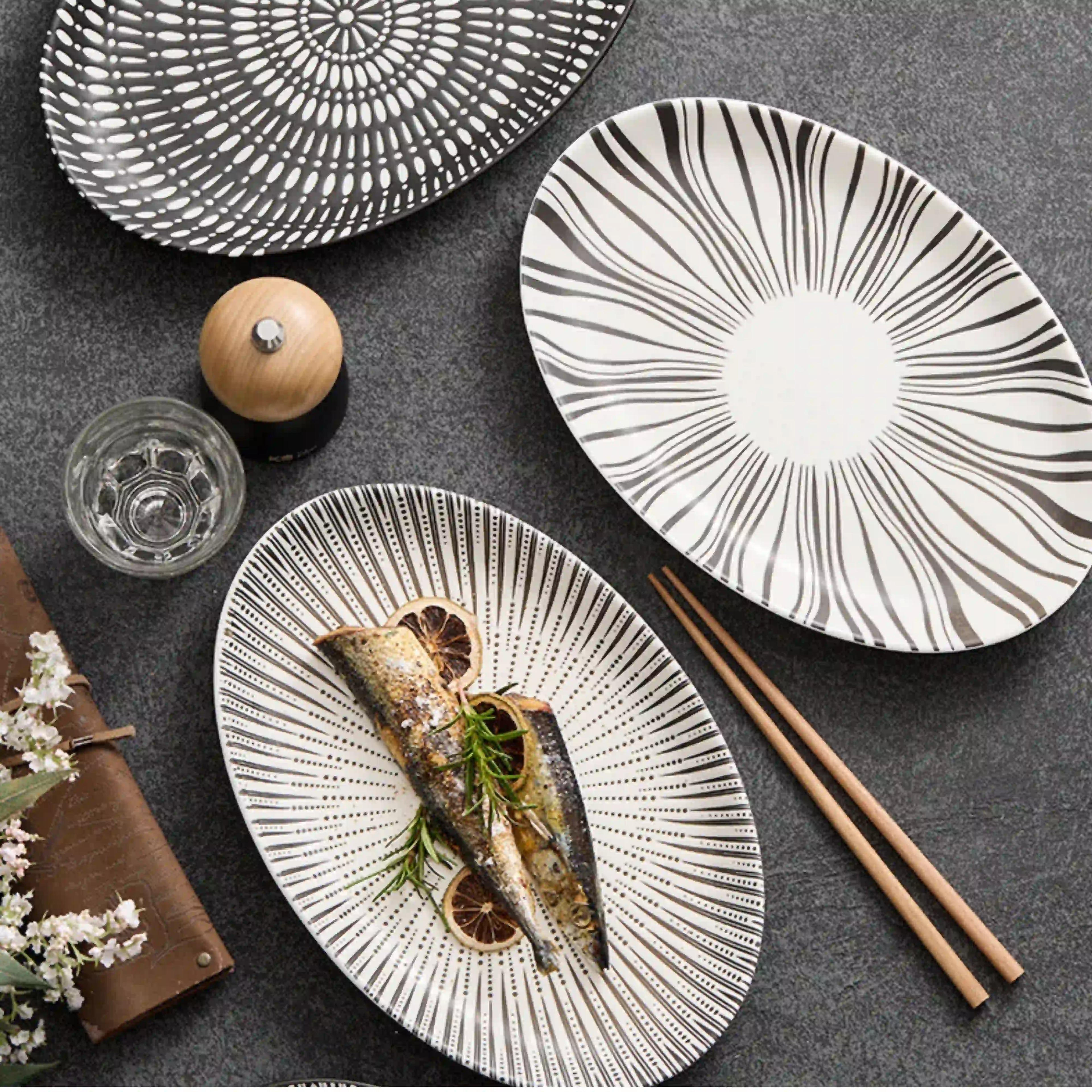 ZAPHIRE OVAL PLATE COLLECTION