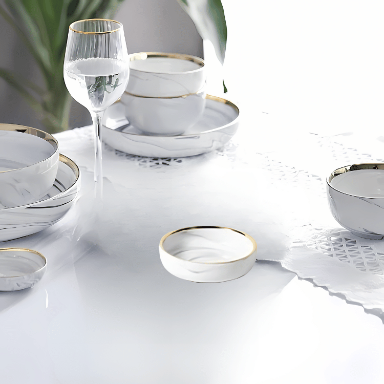 WHITE DIAMOND DINING COLLECTION