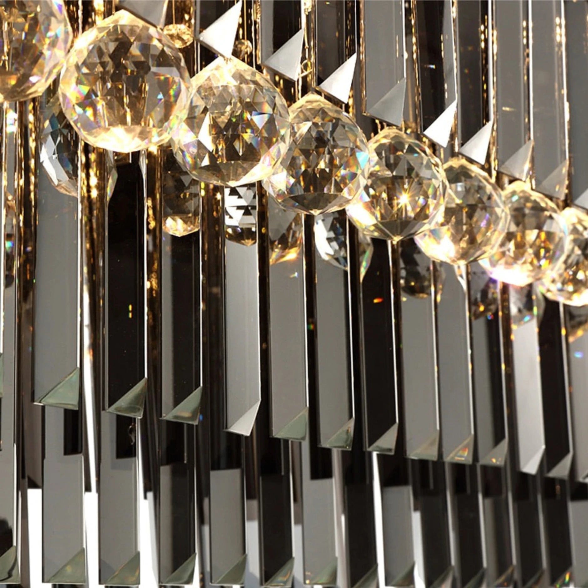 BRUME SEREINE LINEAR CHANDELIER