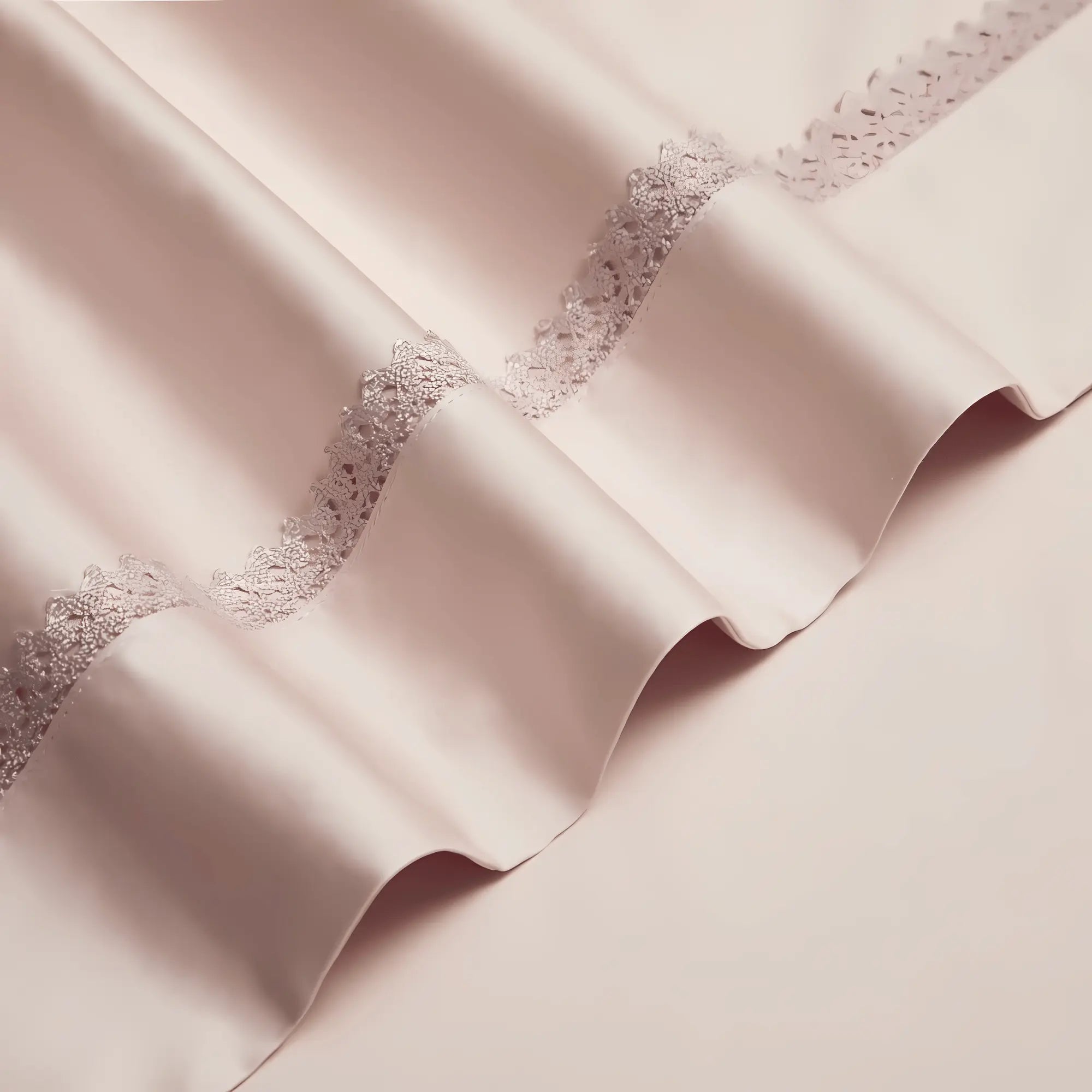 PEACH BLUSH SERENITY 1000 THREAD COUNT DUVET COVER & SHAMS