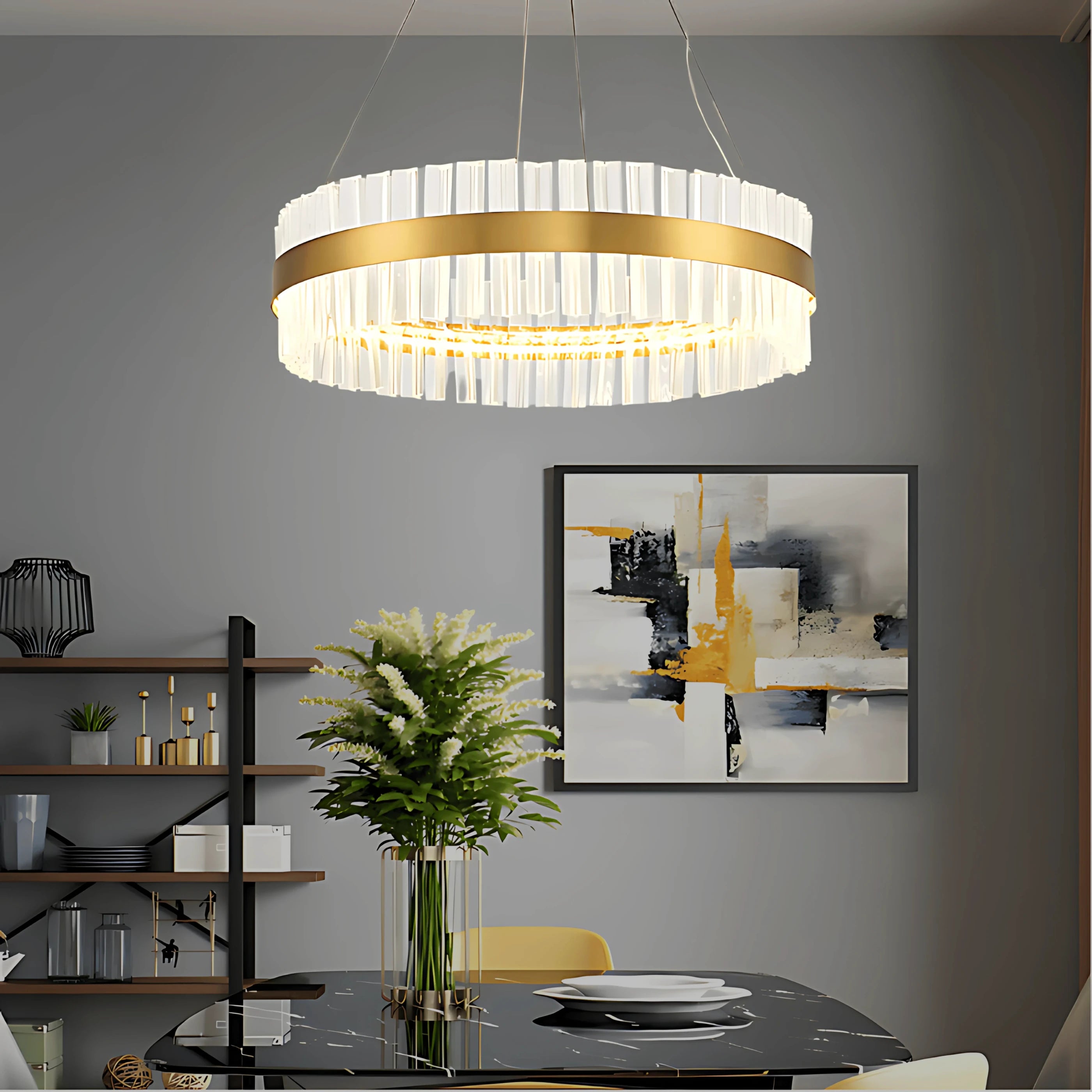 THE ENCHANTE HALO CHANDELIER