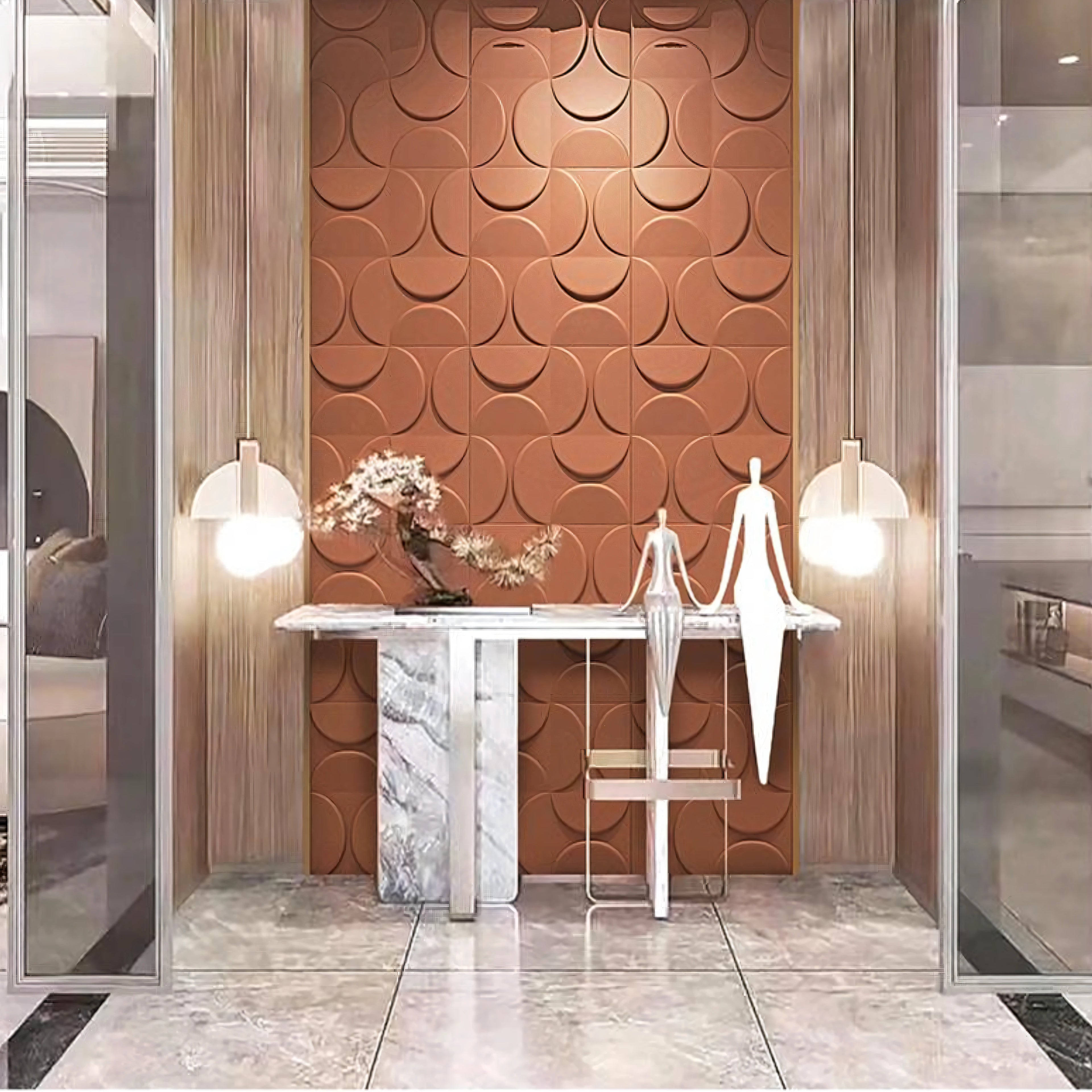 Ember Wall Panel