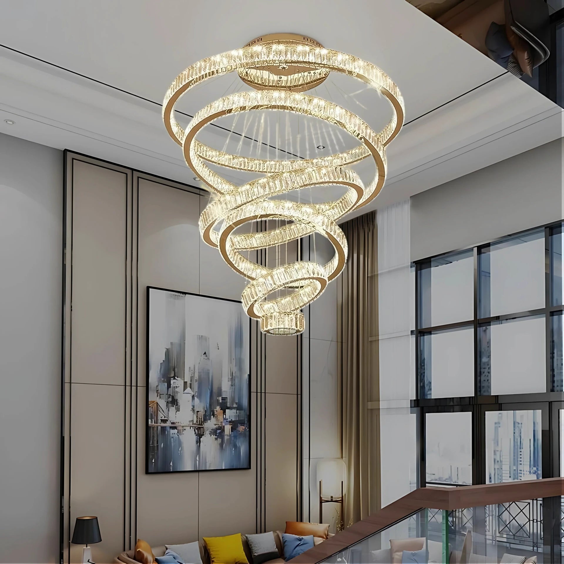 AQUILA 6 TIER CHANDELIER