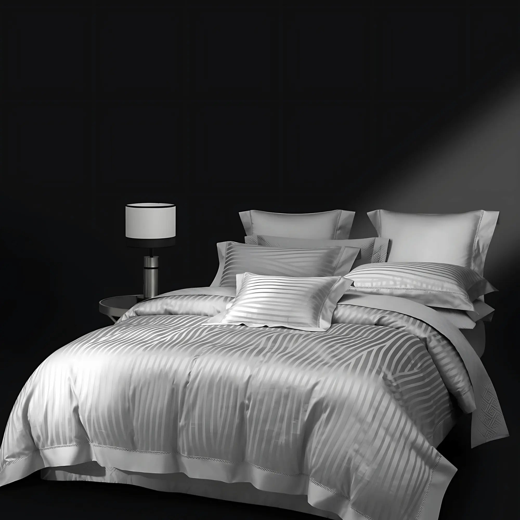 PLATINUM AURA 1400 THREAD COUNT DUVET COVER & SHAMS