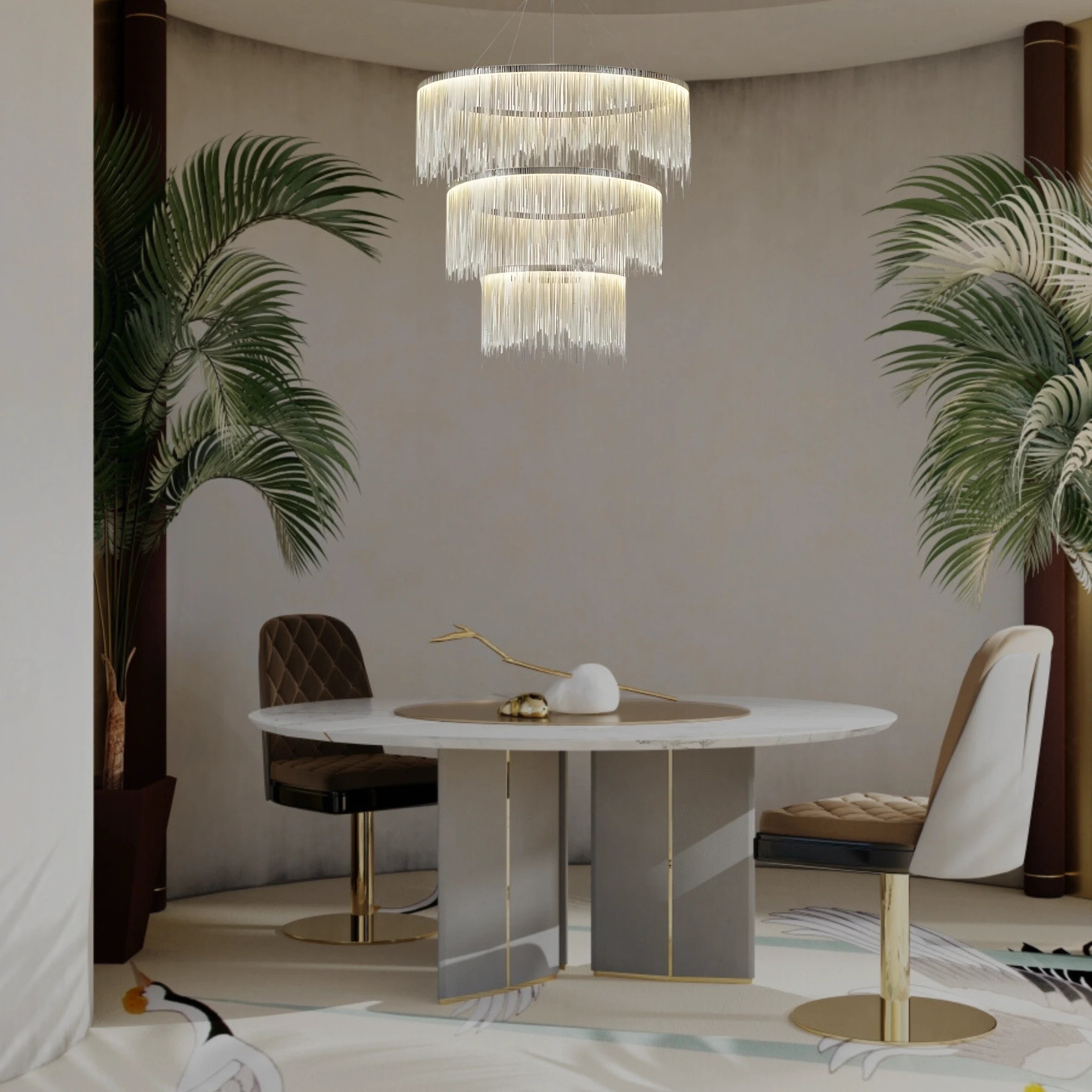 PHOENIX 3 TIER CHANDELIER