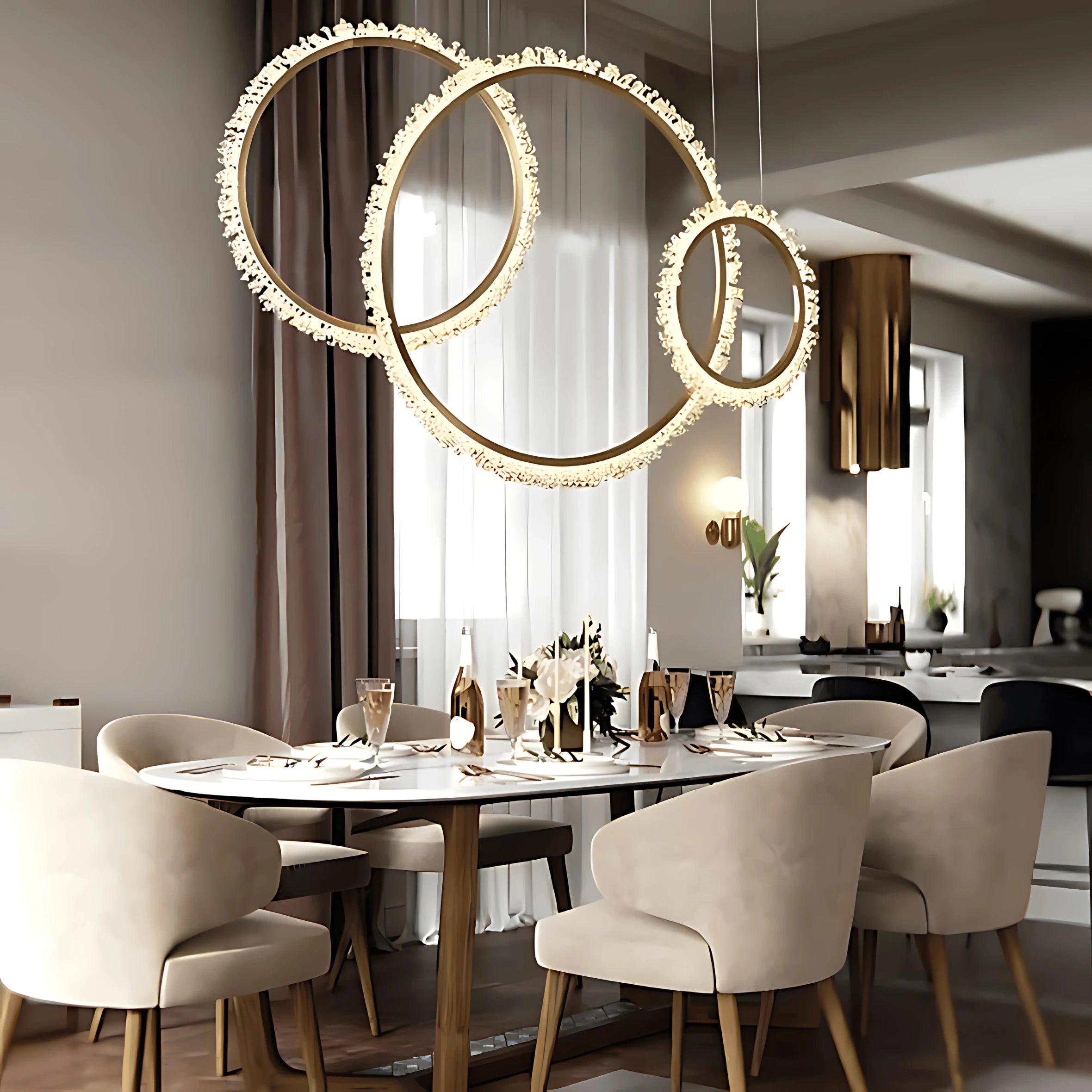 ORRA 3 TIER CHANDELIER