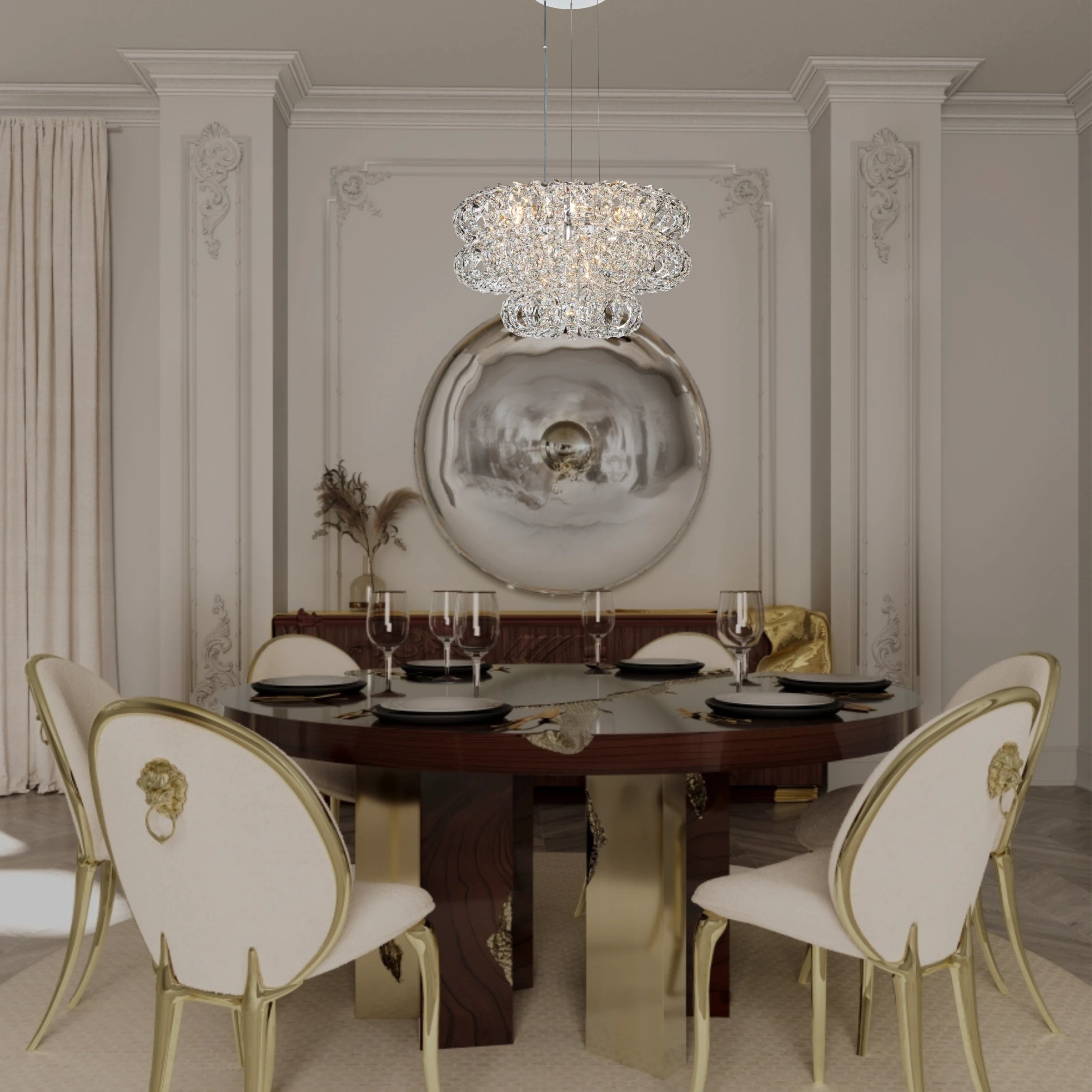 AMULETTE 3 TIER CHANDELIER