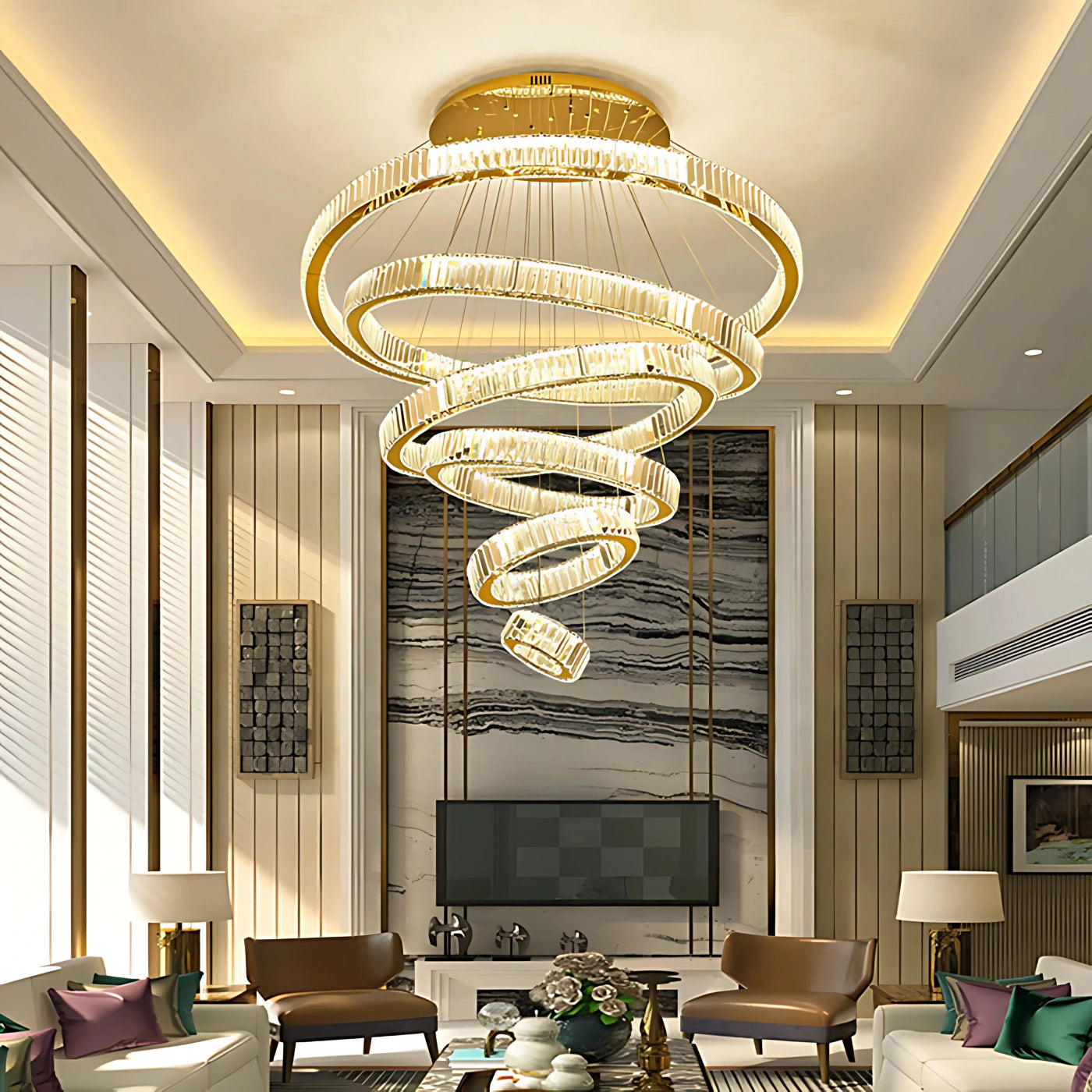 AQUILA 6 TIER CHANDELIER