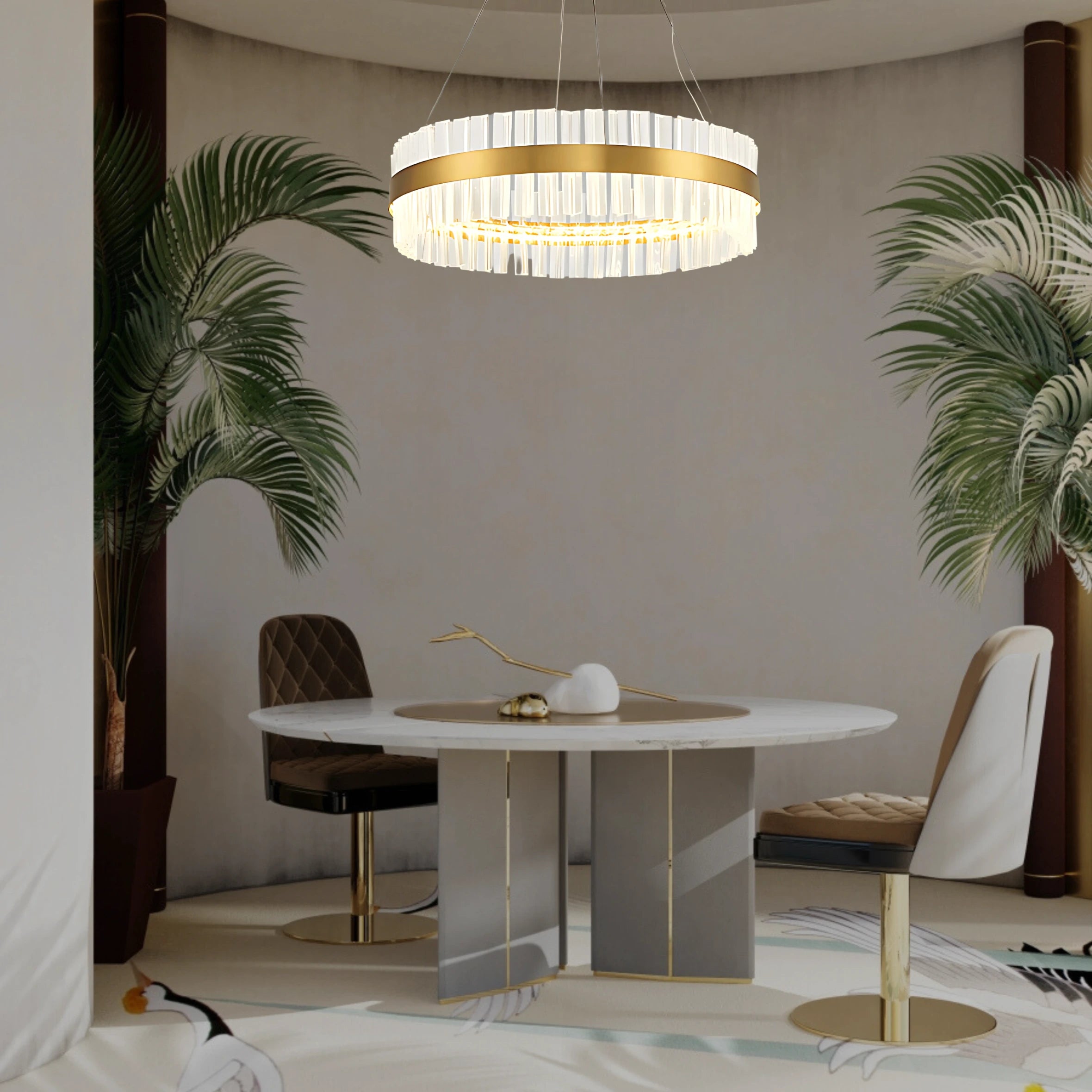 THE ENCHANTE HALO CHANDELIER