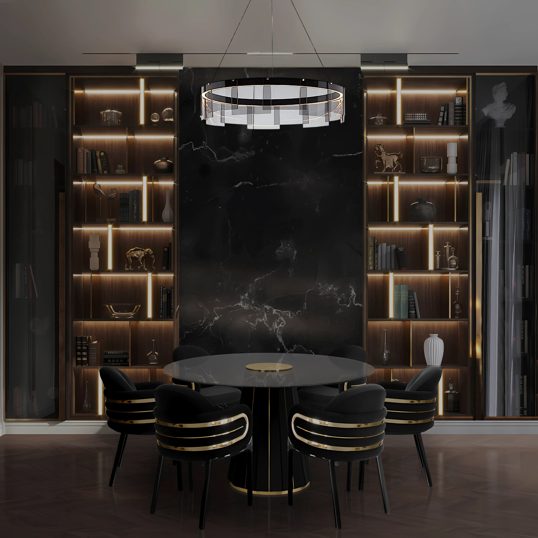 BELLISSIMA LUCE HALO CHANDELIER