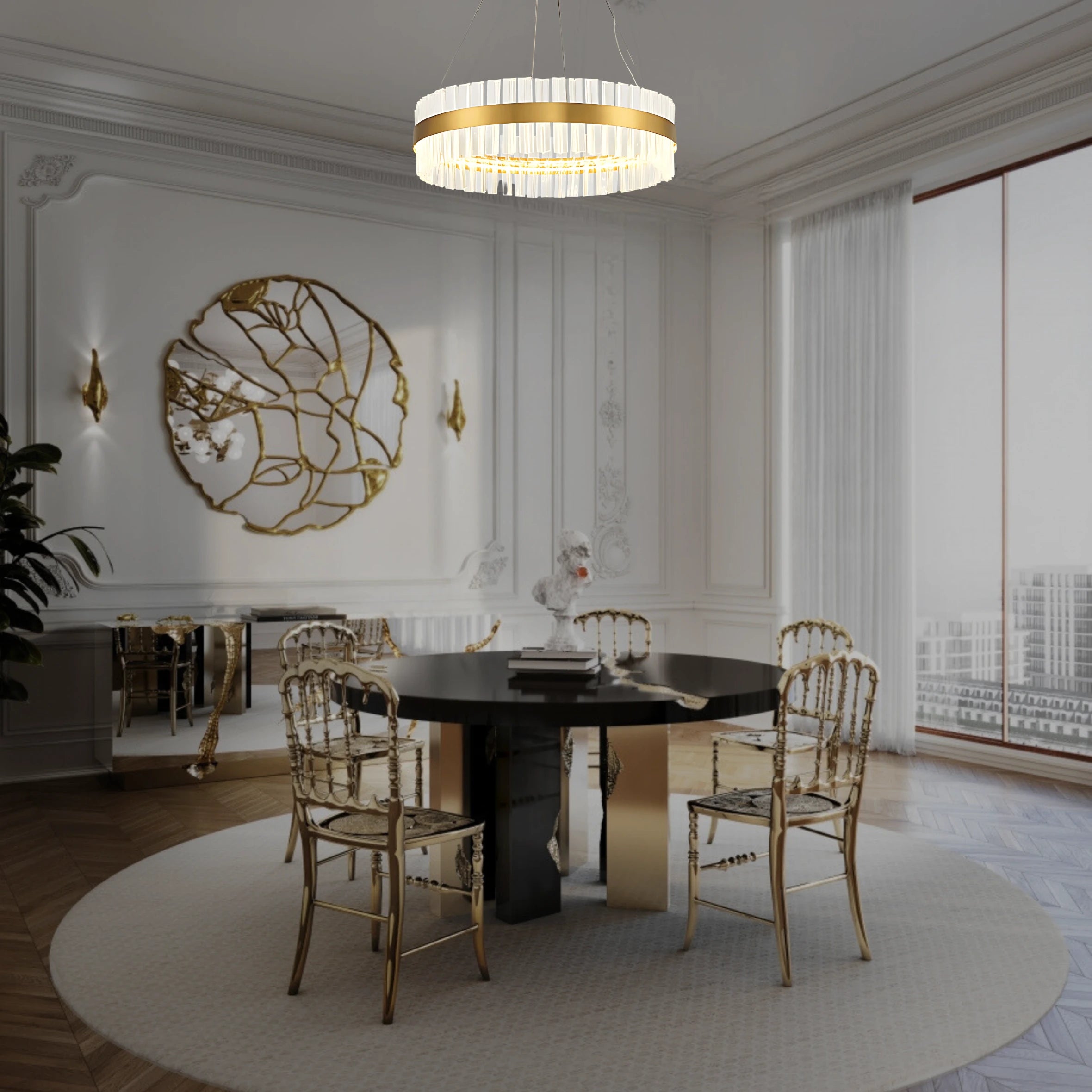 THE ENCHANTE HALO CHANDELIER