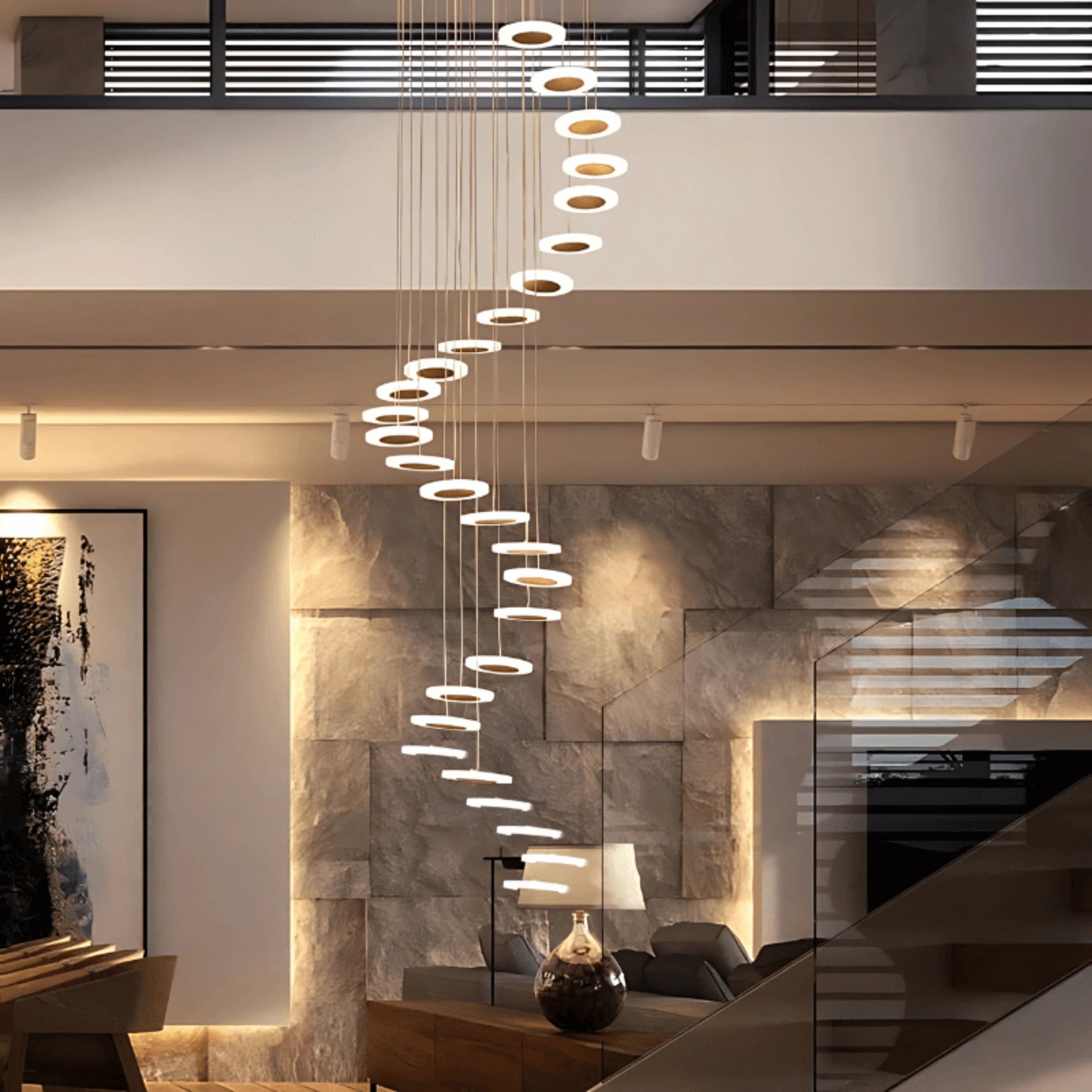 ECHO STAIRCASE CHANDELIER