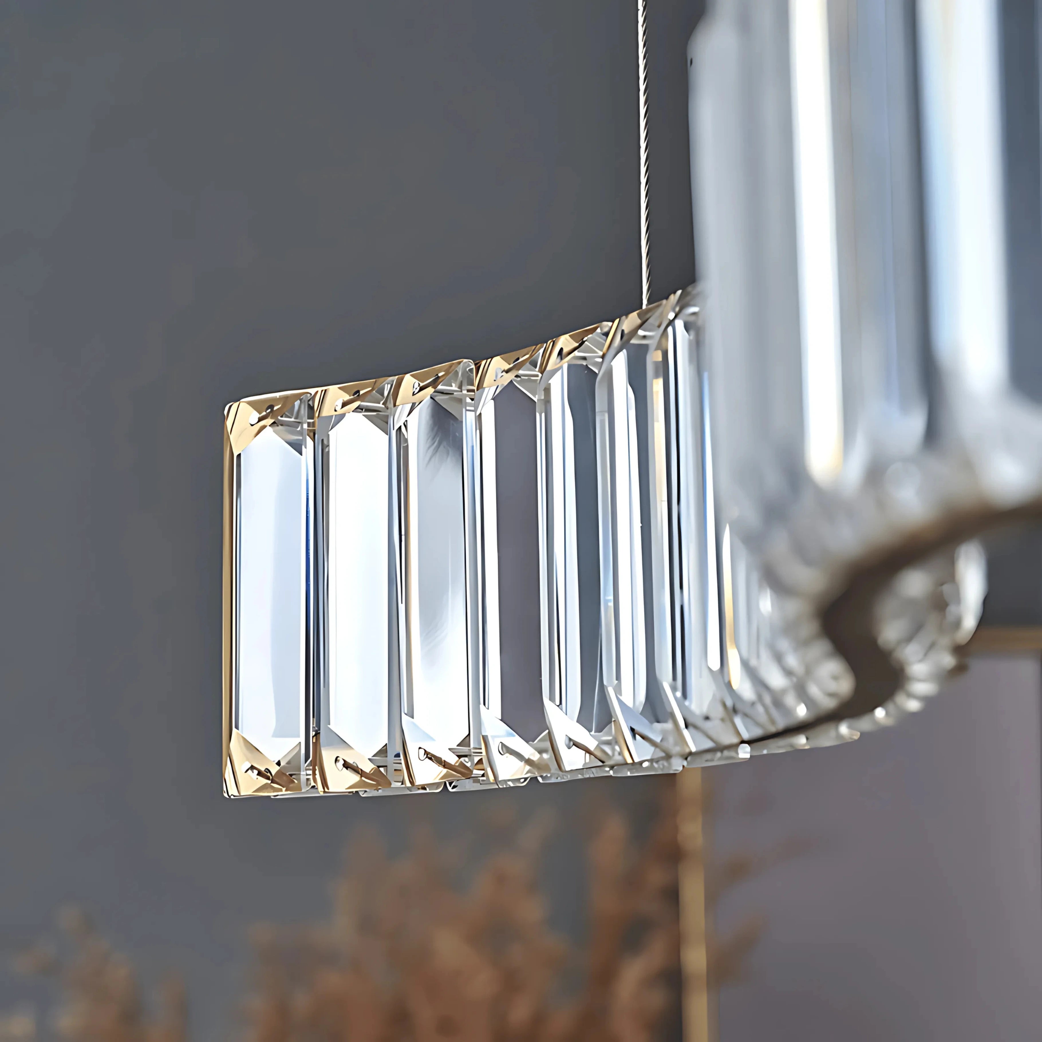 VAGUE SCINTILLANTE LINEAR CHANDELIER