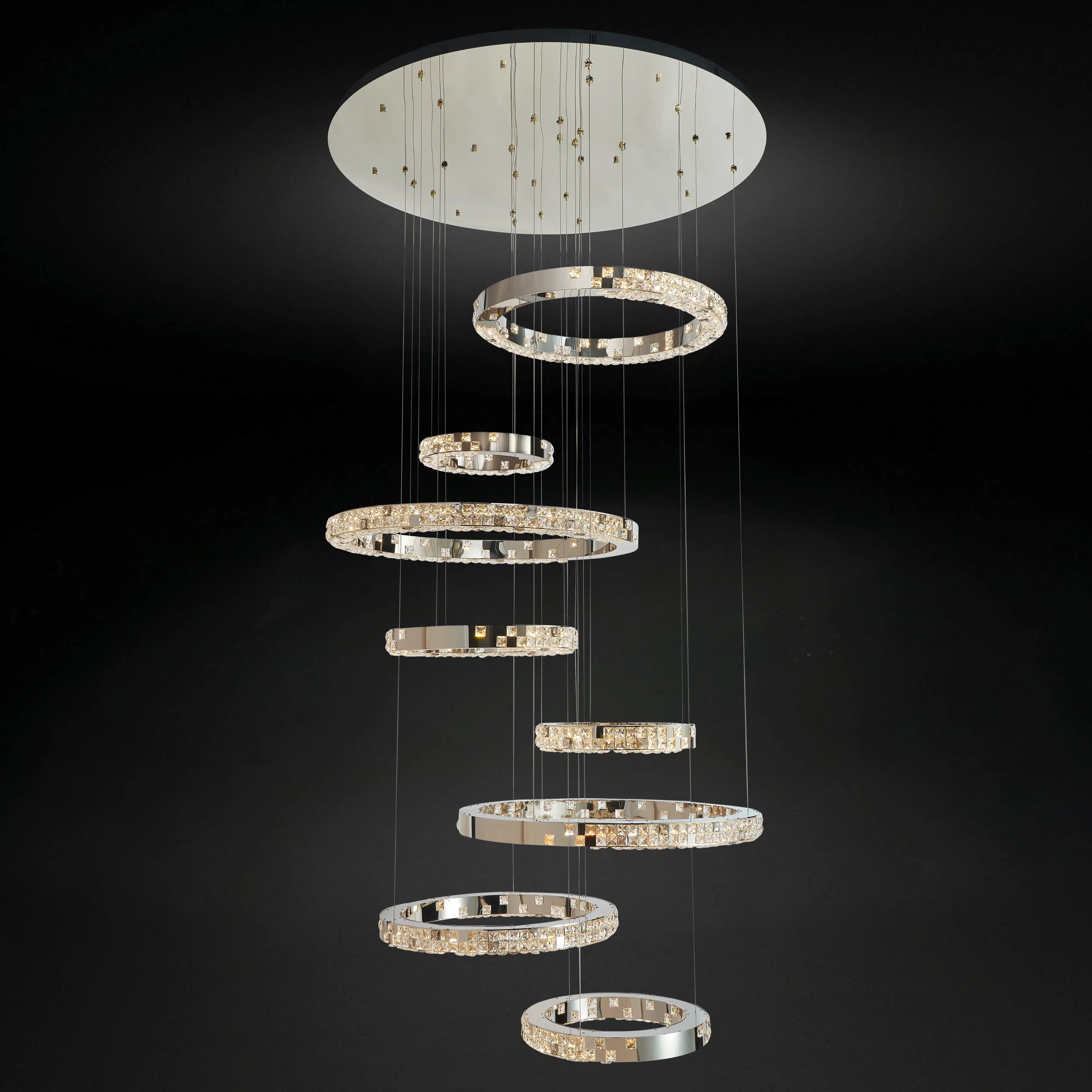 LUMIÉRE DE CARTIER STAIRCASE CHANDELIER