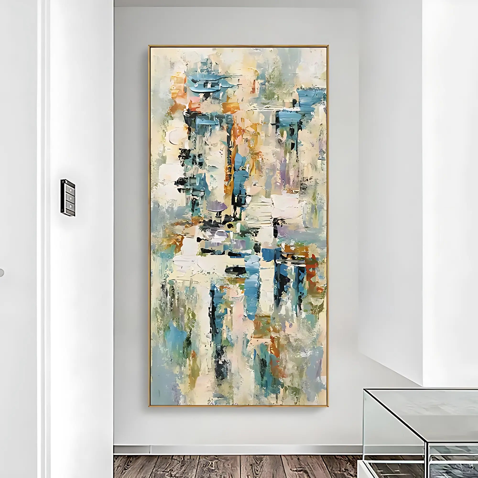 METROPOLIS OIL PAINTING