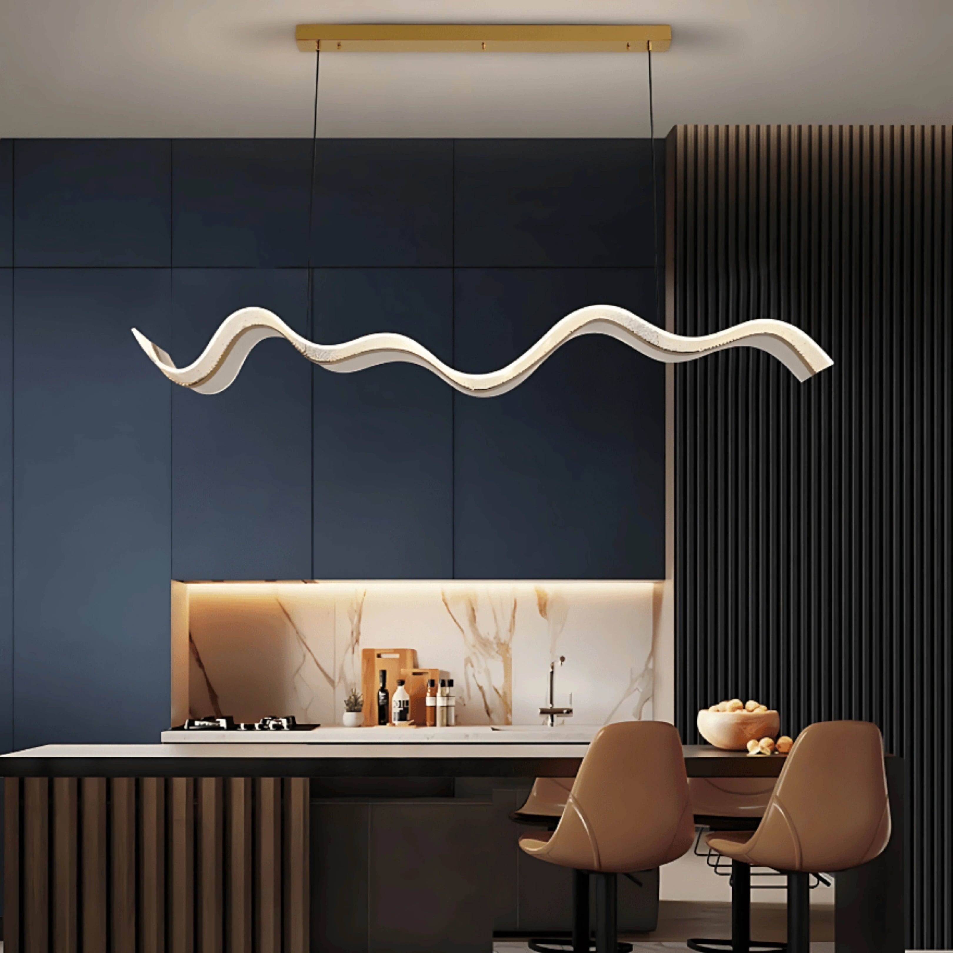 ÉLAN AÉRIEN LINEAR CHANDELIER