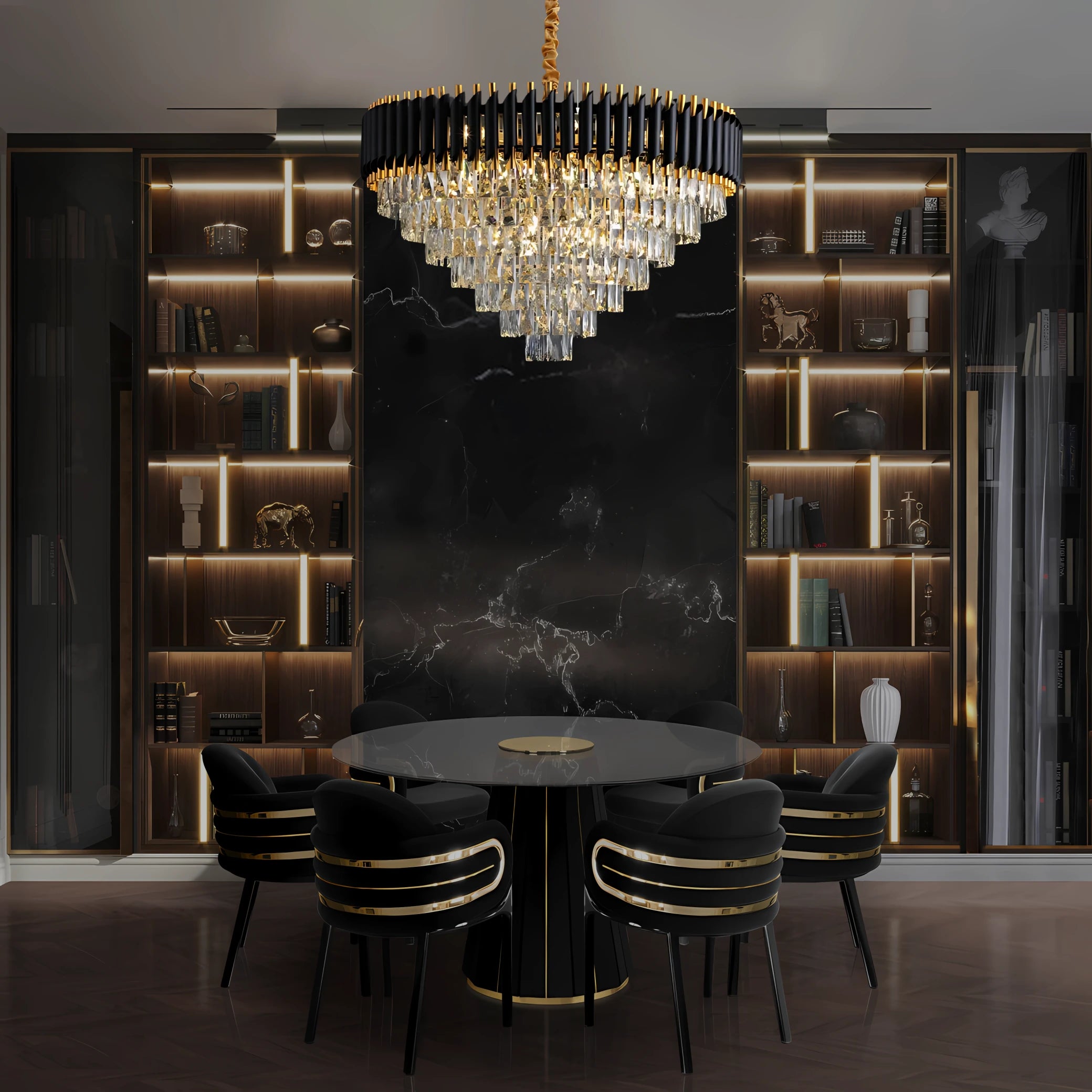 EPITOME HALO CHANDELIER