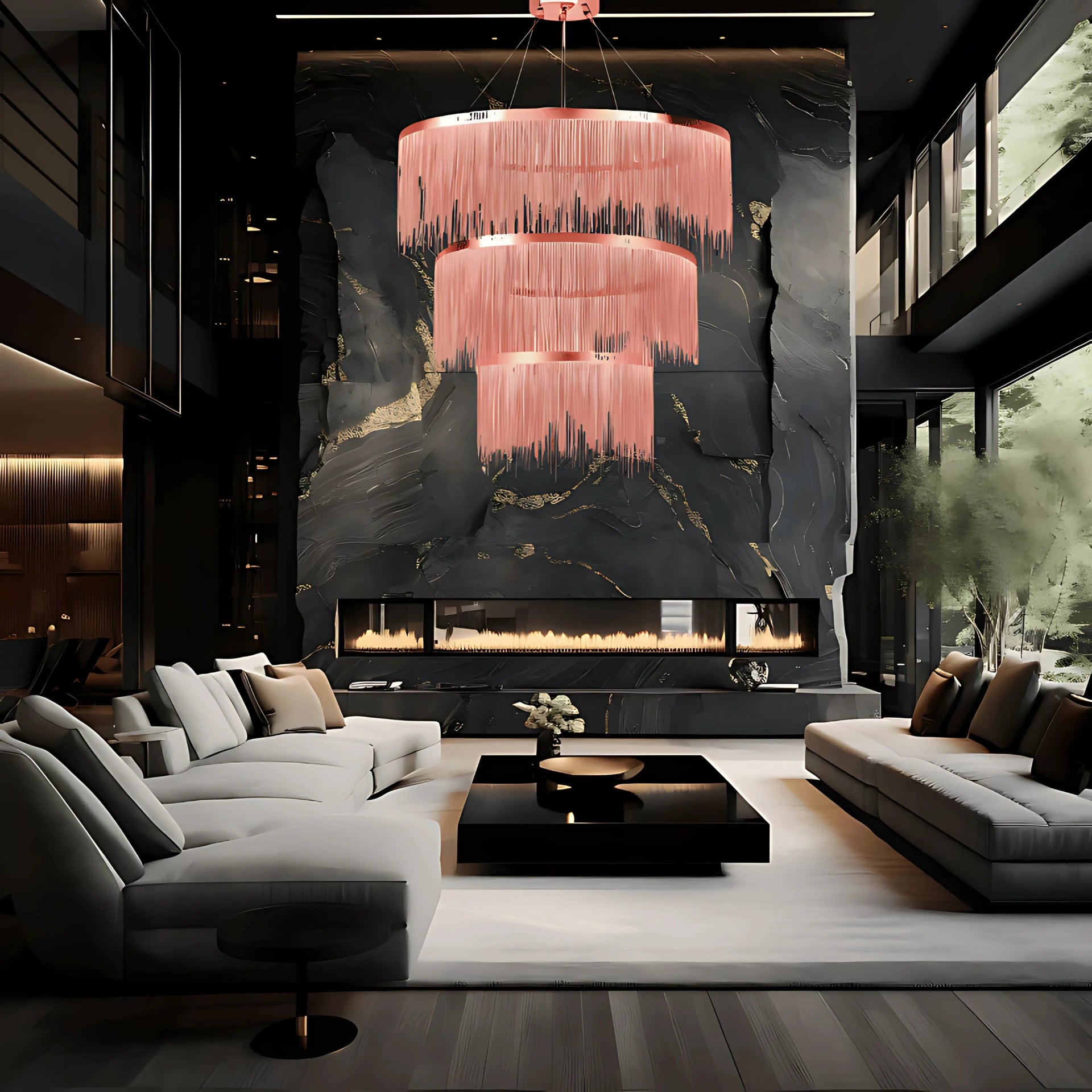 PHOENIX 3 TIER CHANDELIER