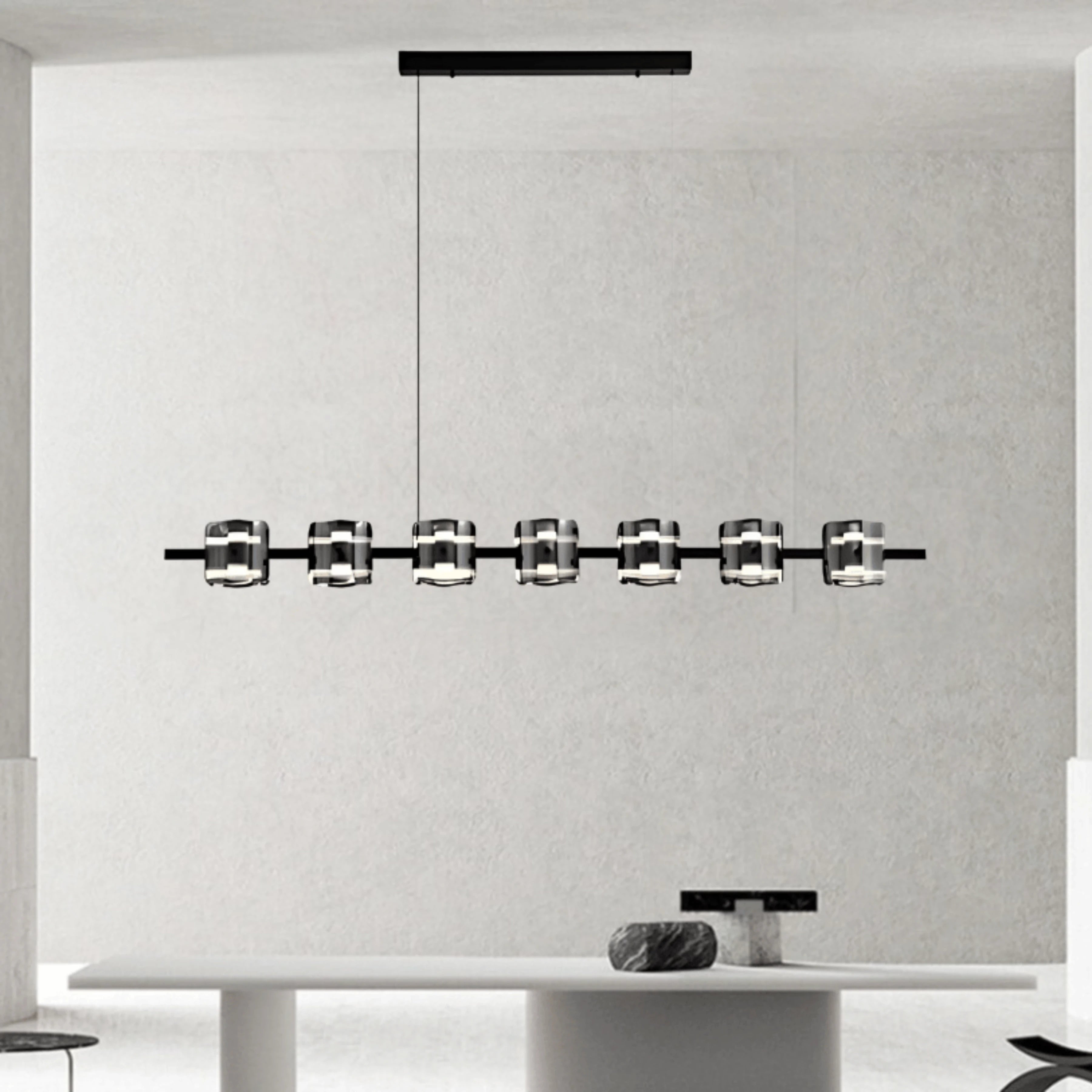BRUME ÉLÉGANTE LINEAR CHANDELIER