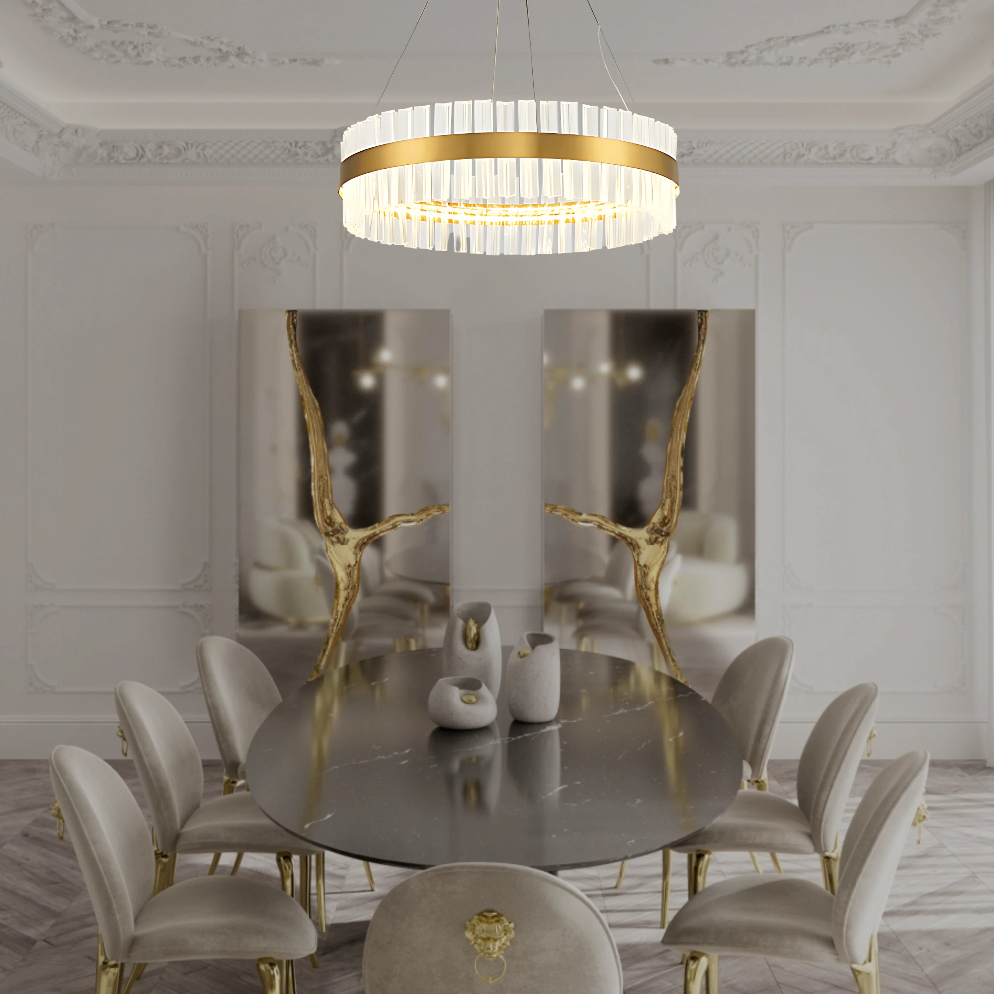 THE ENCHANTE HALO CHANDELIER