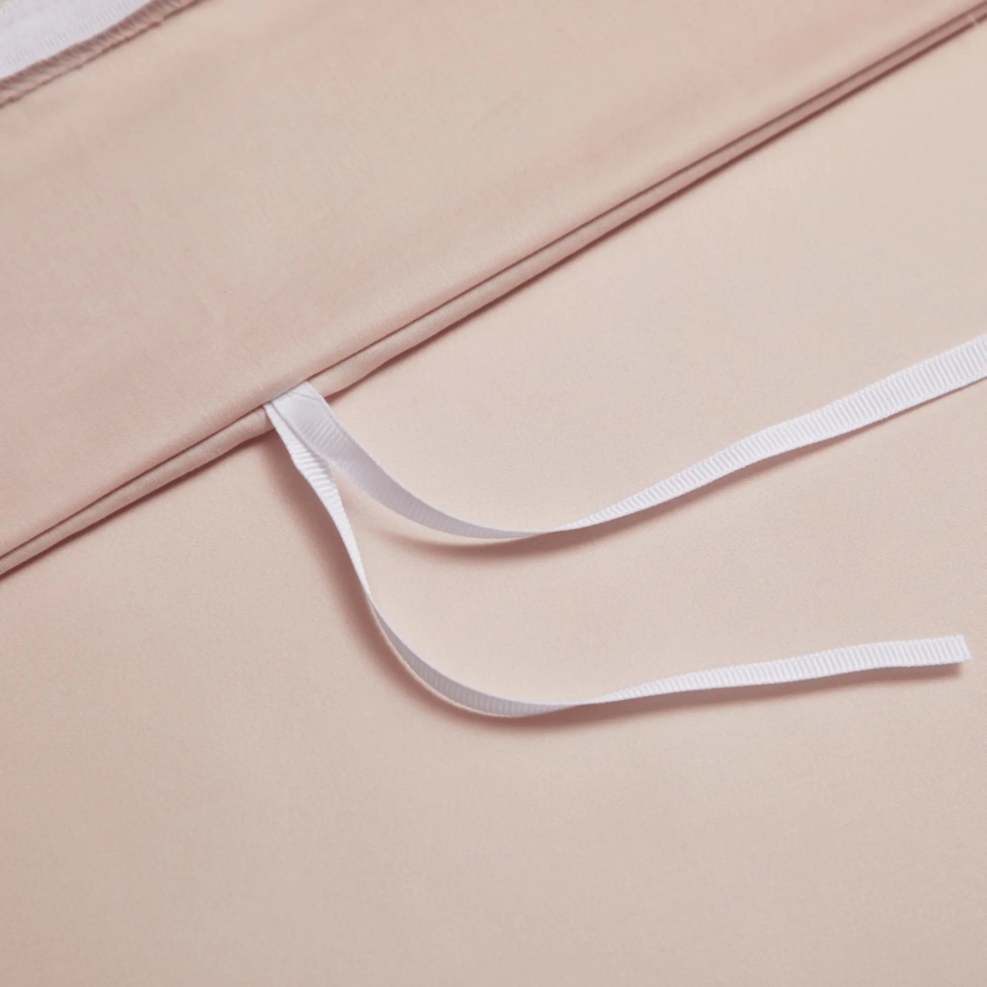 PEACH BLUSH SERENITY 1000 THREAD COUNT DUVET COVER & SHAMS