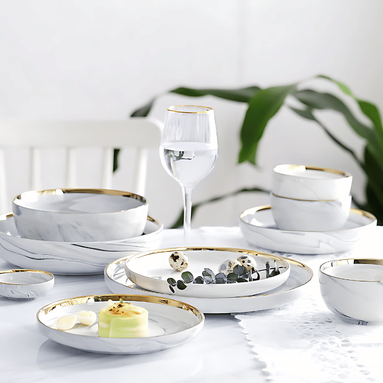 WHITE DIAMOND DINING COLLECTION