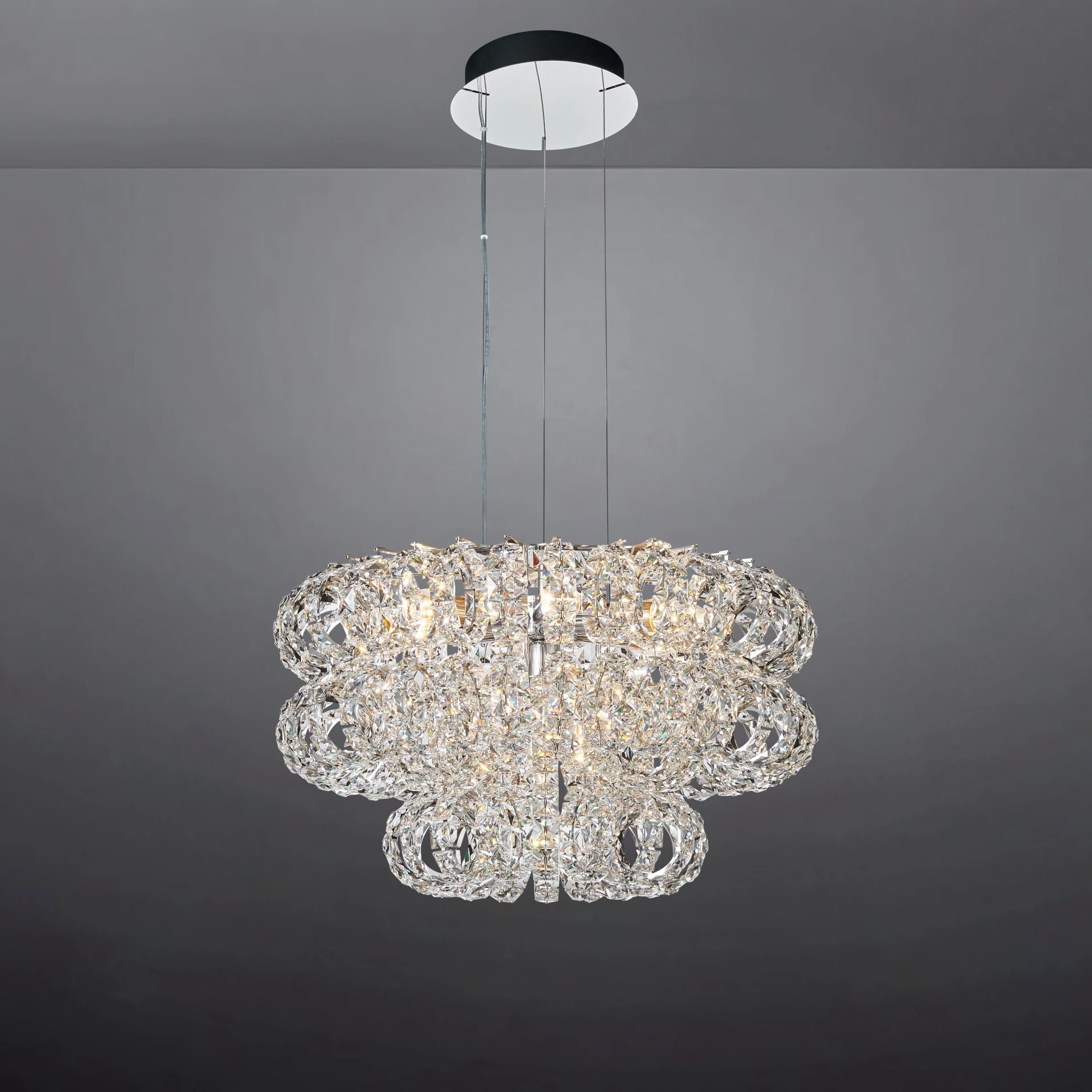 AMULETTE 3 TIER CHANDELIER