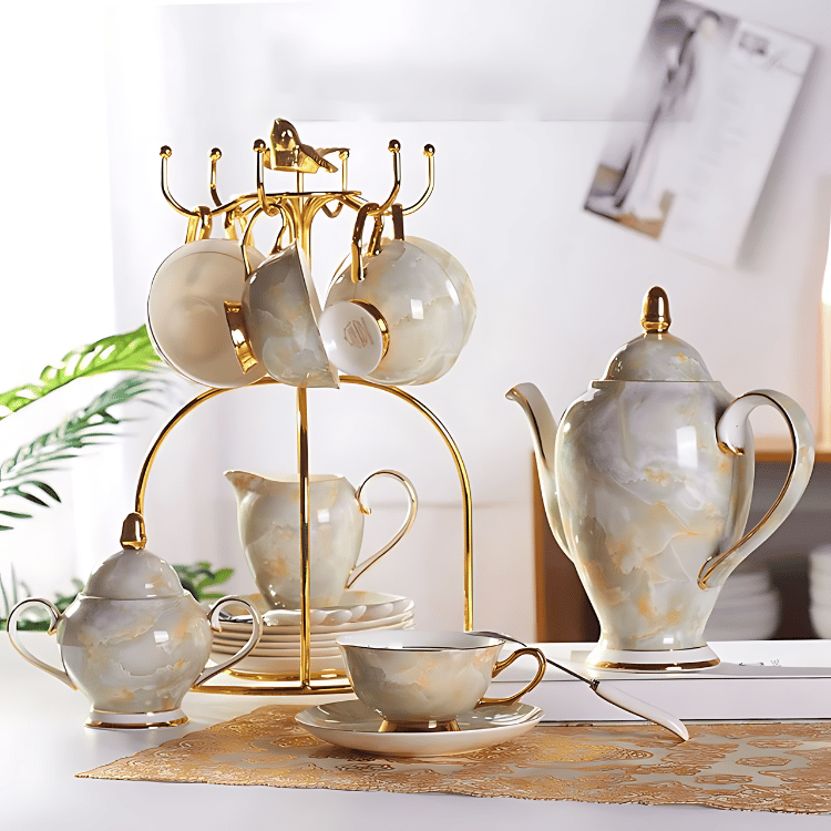 IMPERIAL TEACUP COLLECTION SET