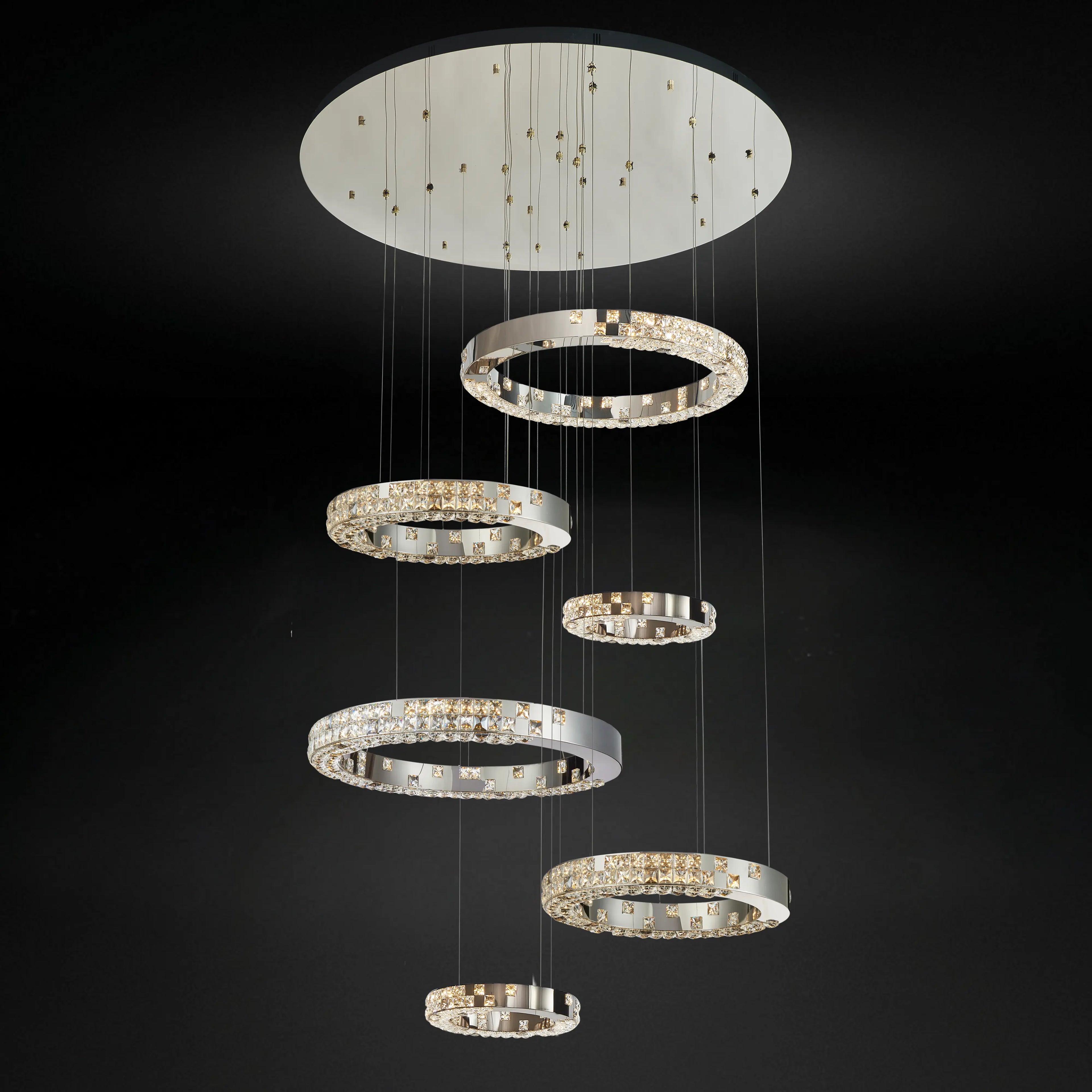 LUMIÉRE DE CARTIER STAIRCASE CHANDELIER