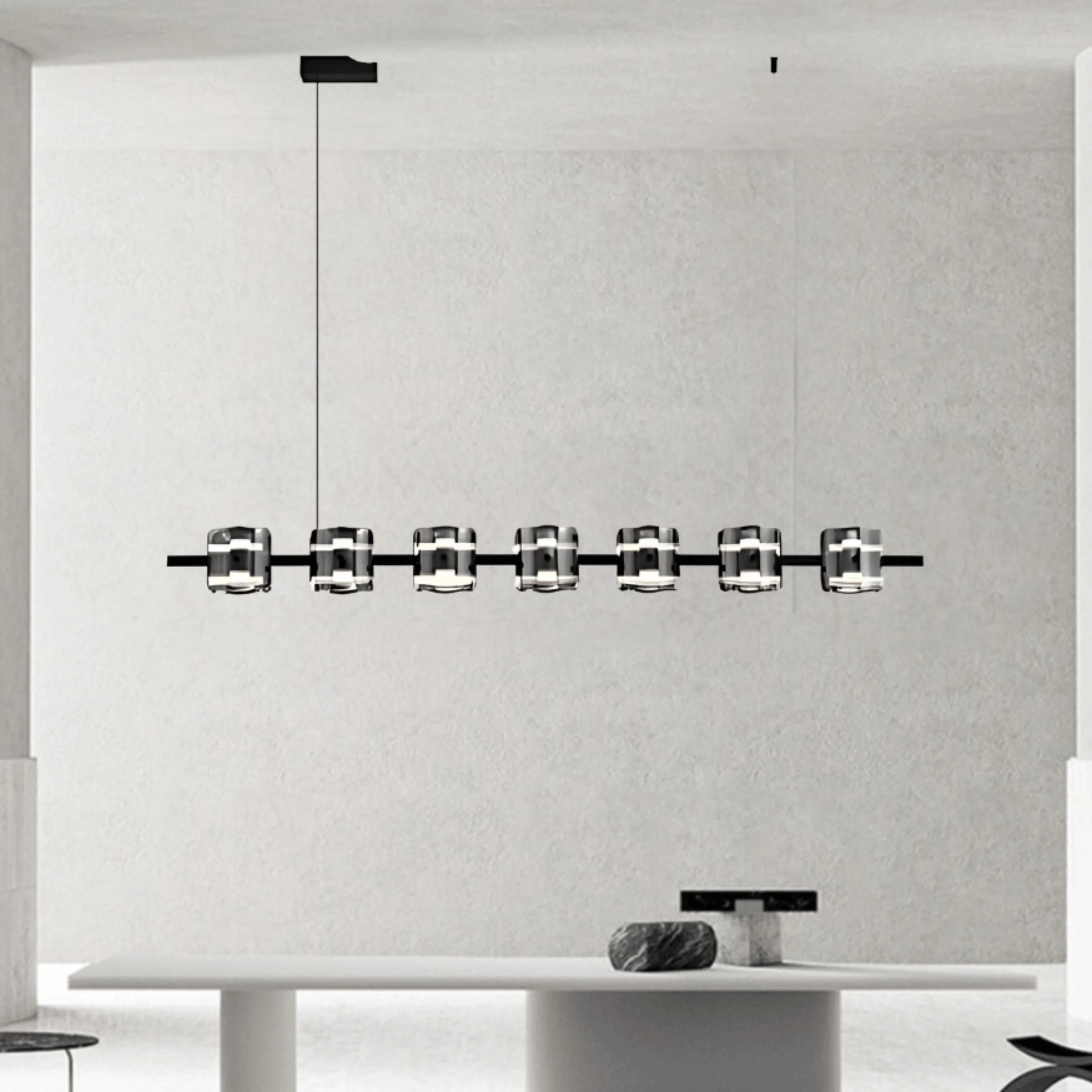 BRUME ÉLÉGANTE LINEAR CHANDELIER
