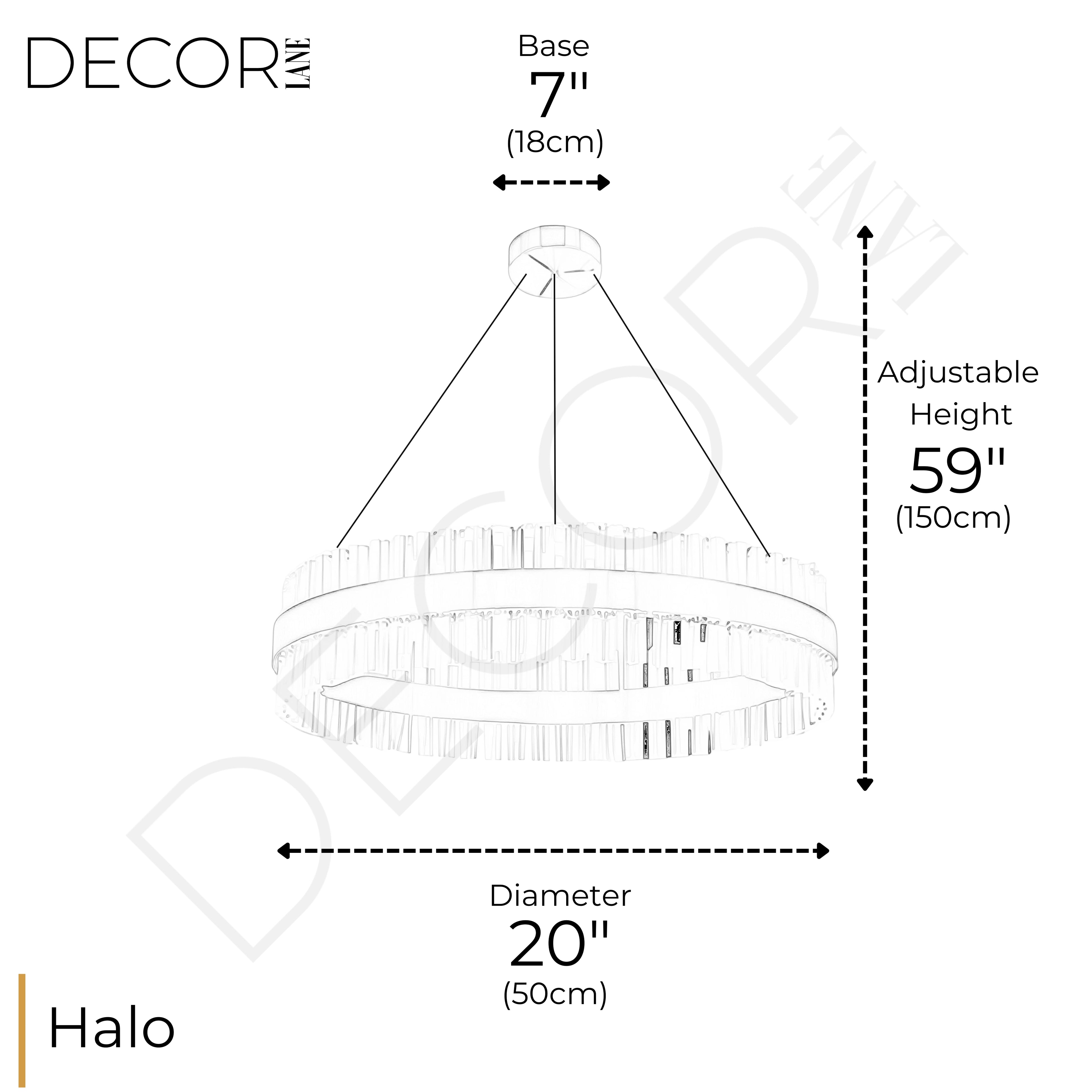 THE ENCHANTE HALO CHANDELIER