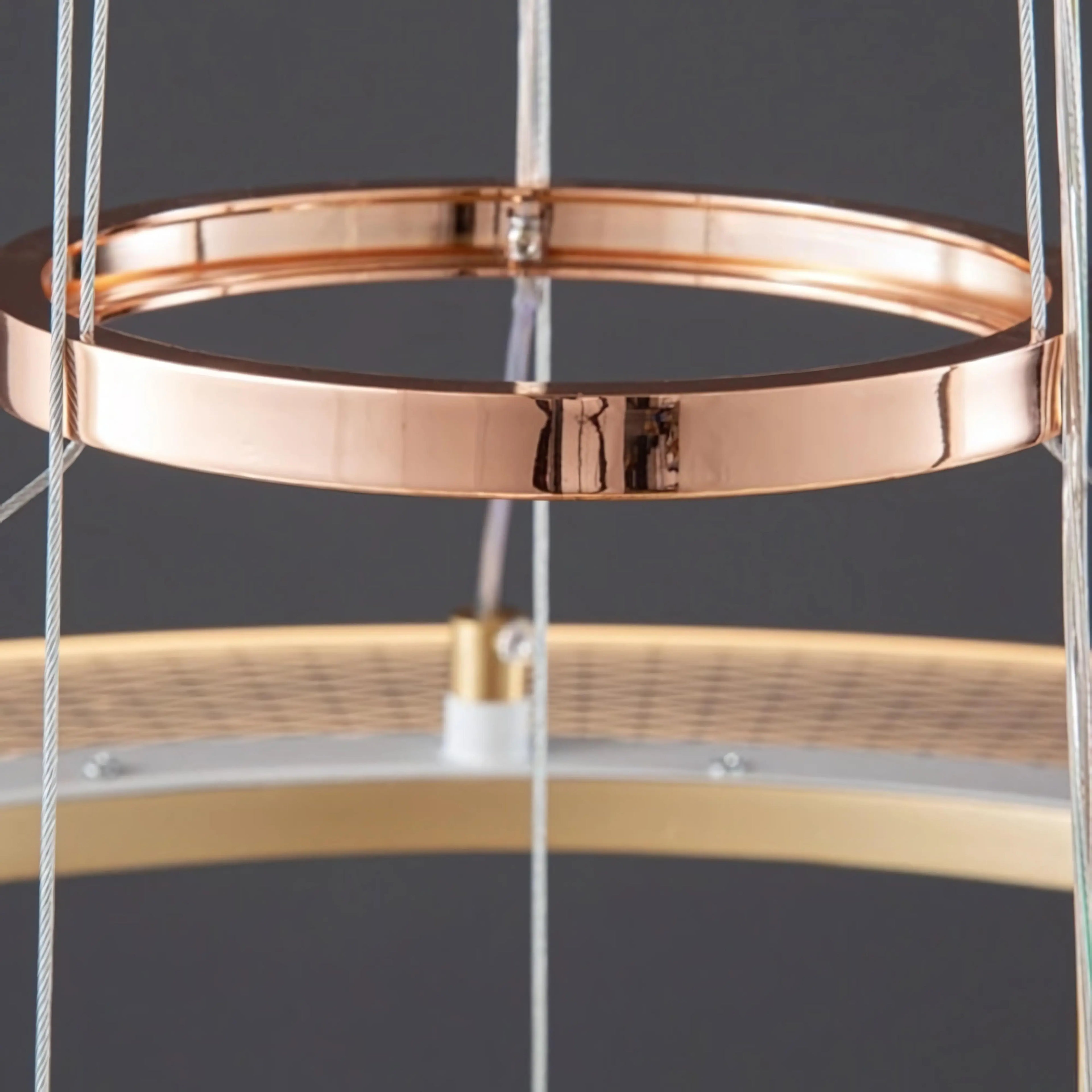 CERCLES CÉLESTES 3 TIER CHANDELIER