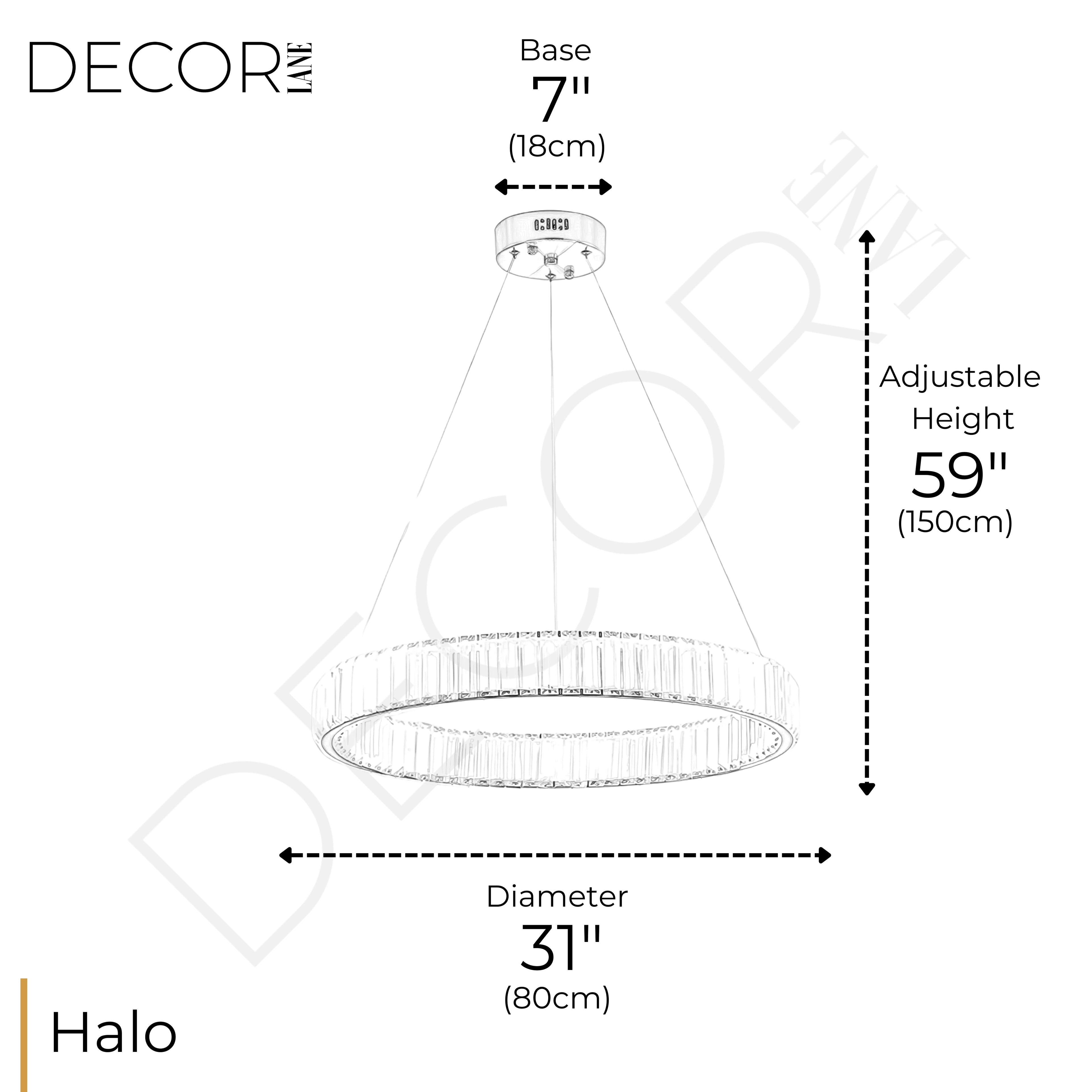 AQUILA HALO CHANDELIER